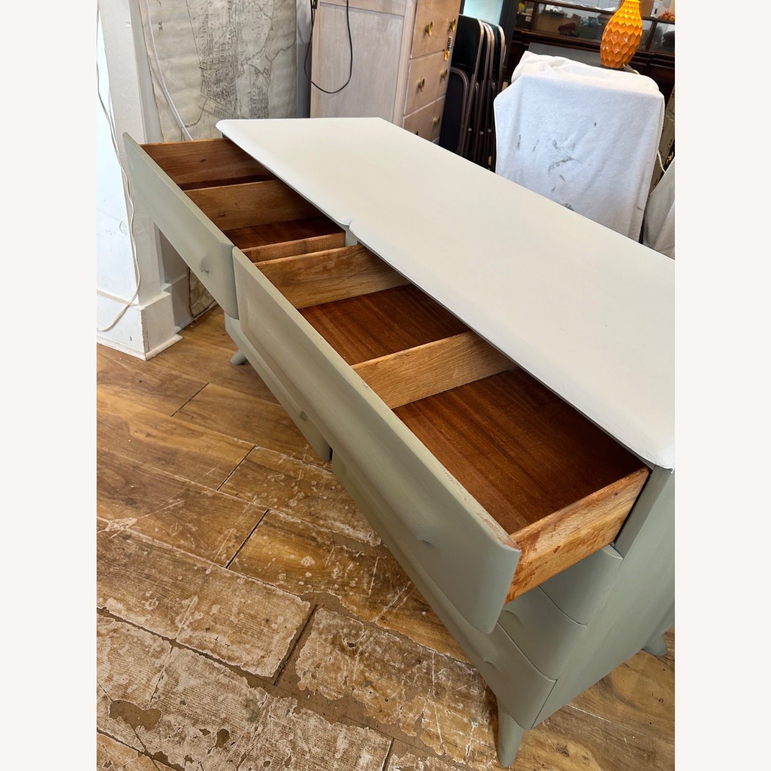 Sculptured Pine Dresser - image-8