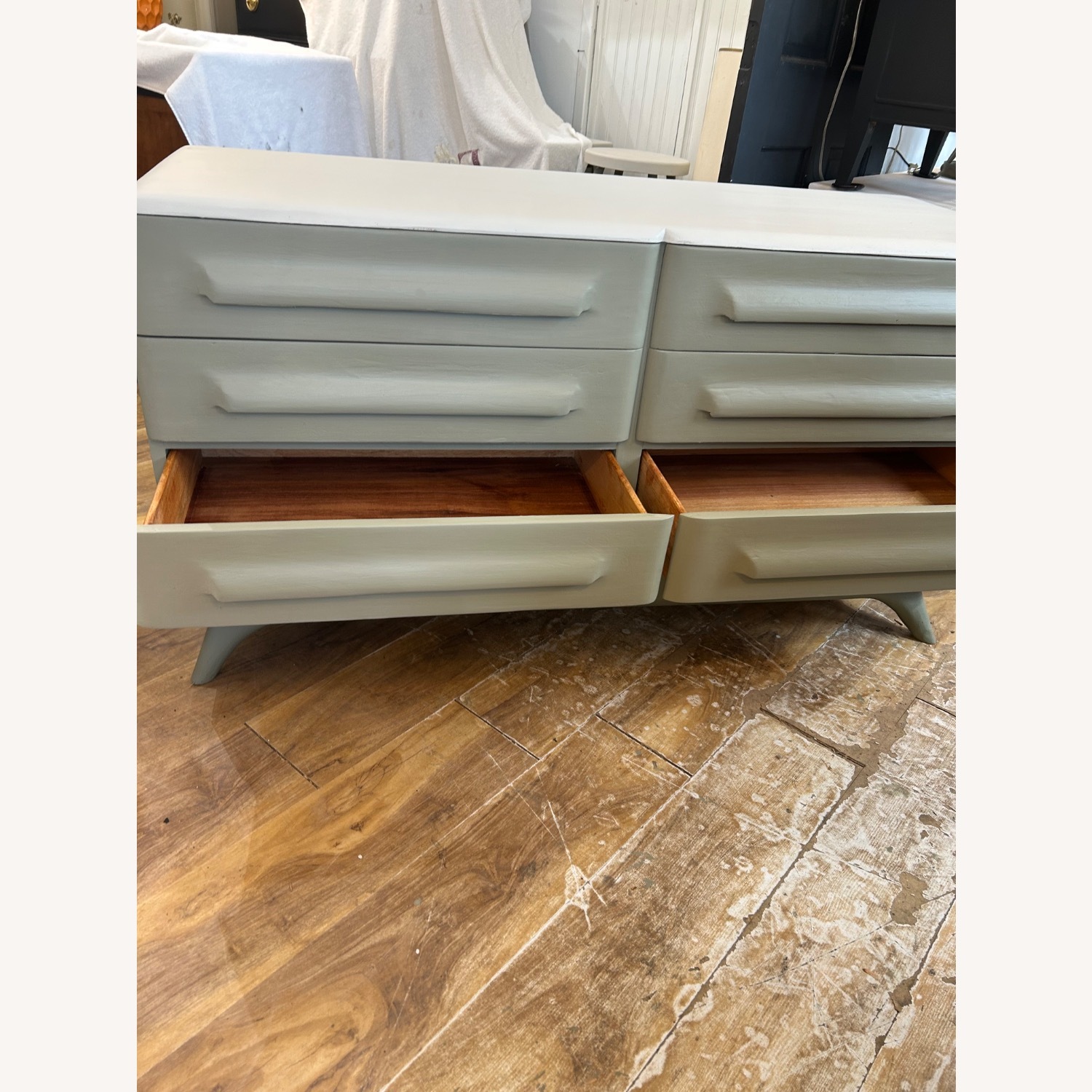 Sculptured Pine Dresser - image-2