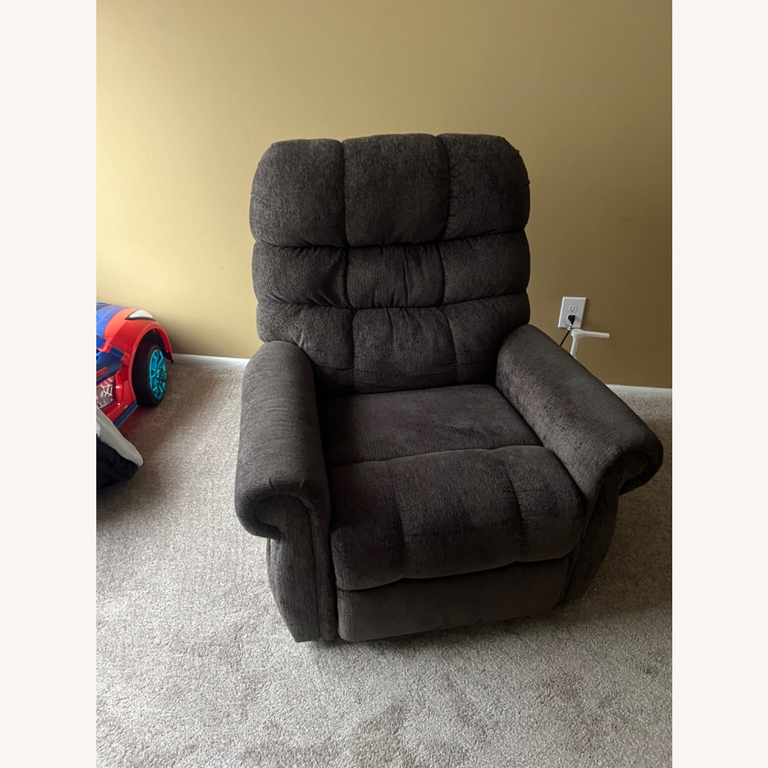 Dark Brown Recliner Chair - image-1