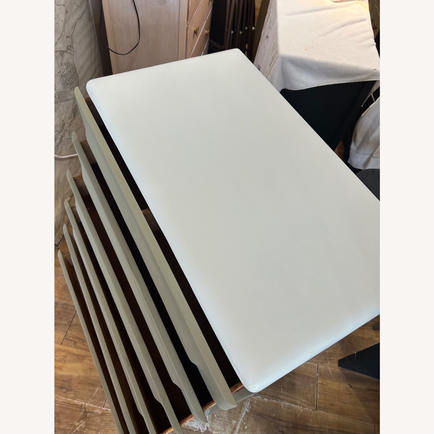 Sculptured Pine High Dresser - image-9