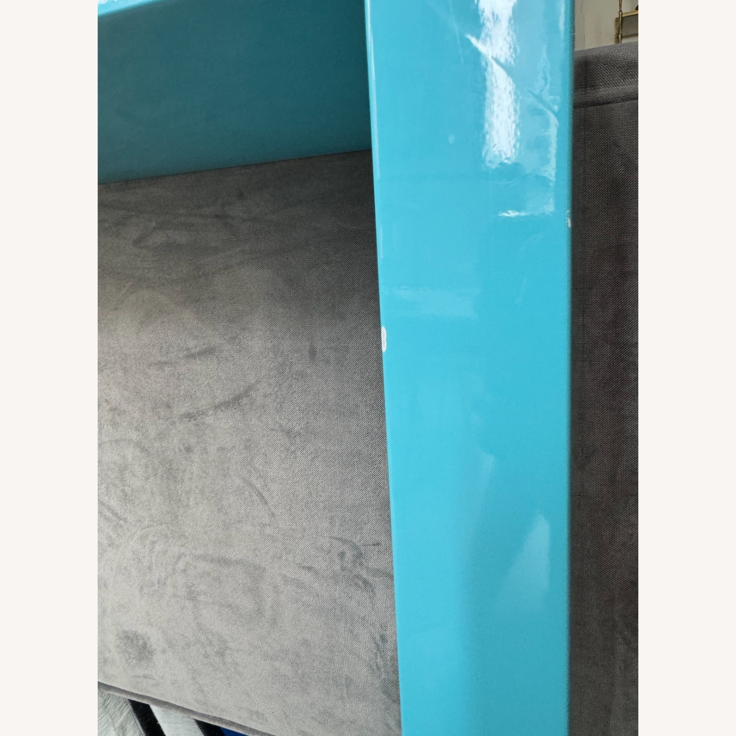 Custom Teal Lacquer Console - image-4