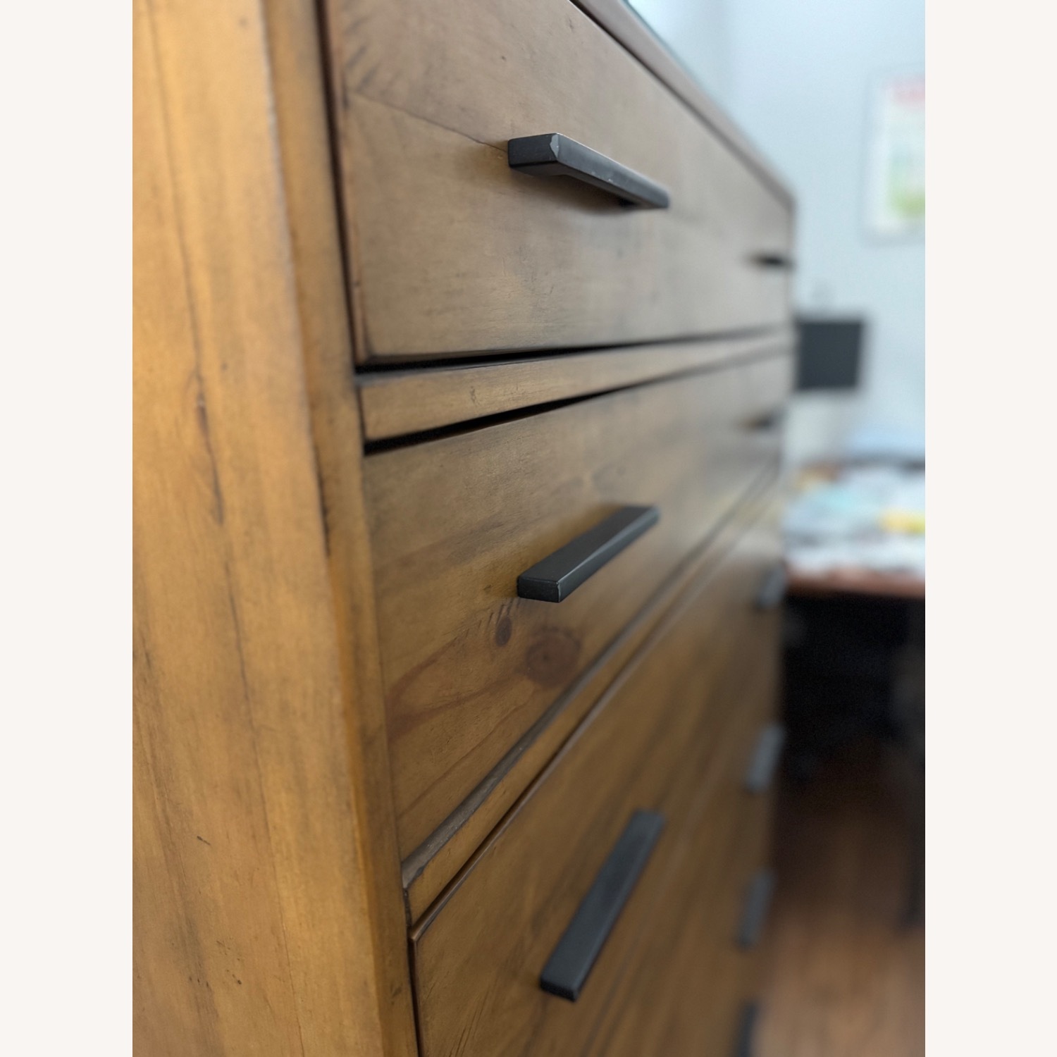 Macy's Gatlin 6-Drawer Chest Light Brown - image-4