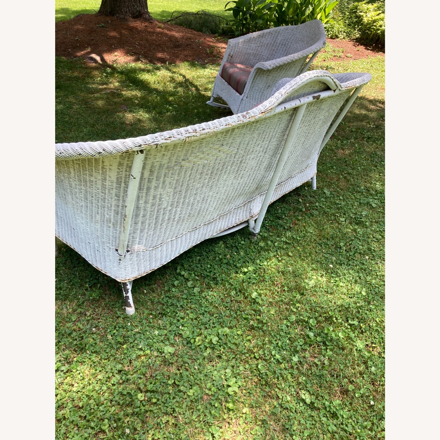 Vintage Antique Wicker Set - image-3