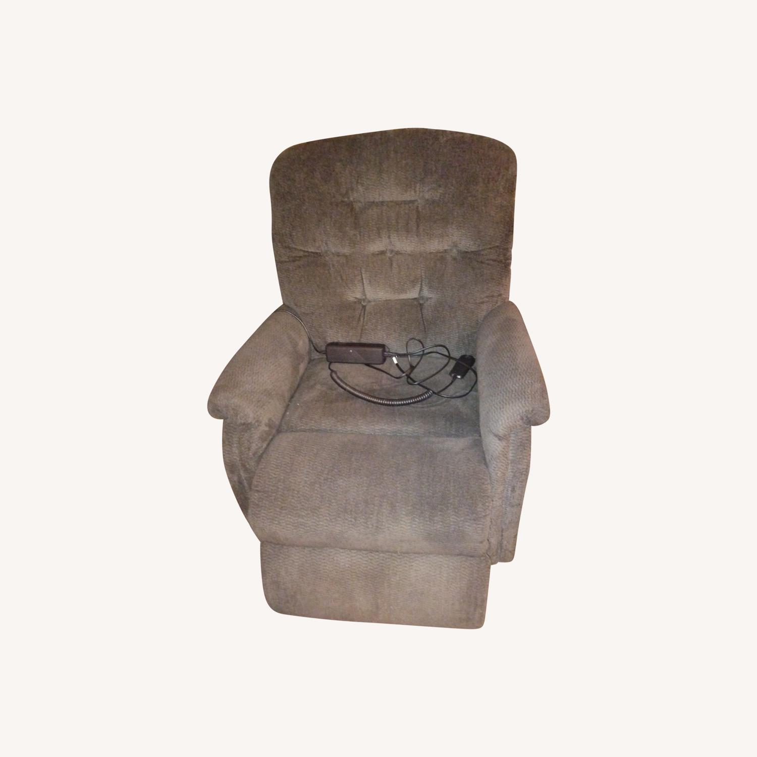 Gray Recliner - image-0