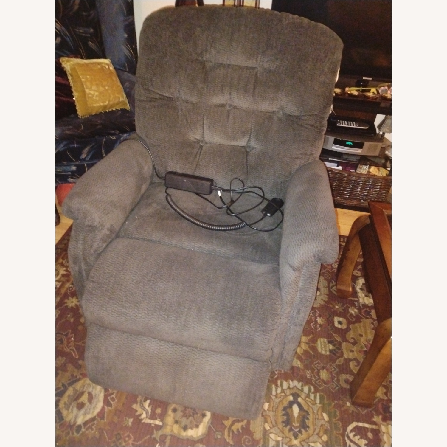 Gray Recliner - image-2