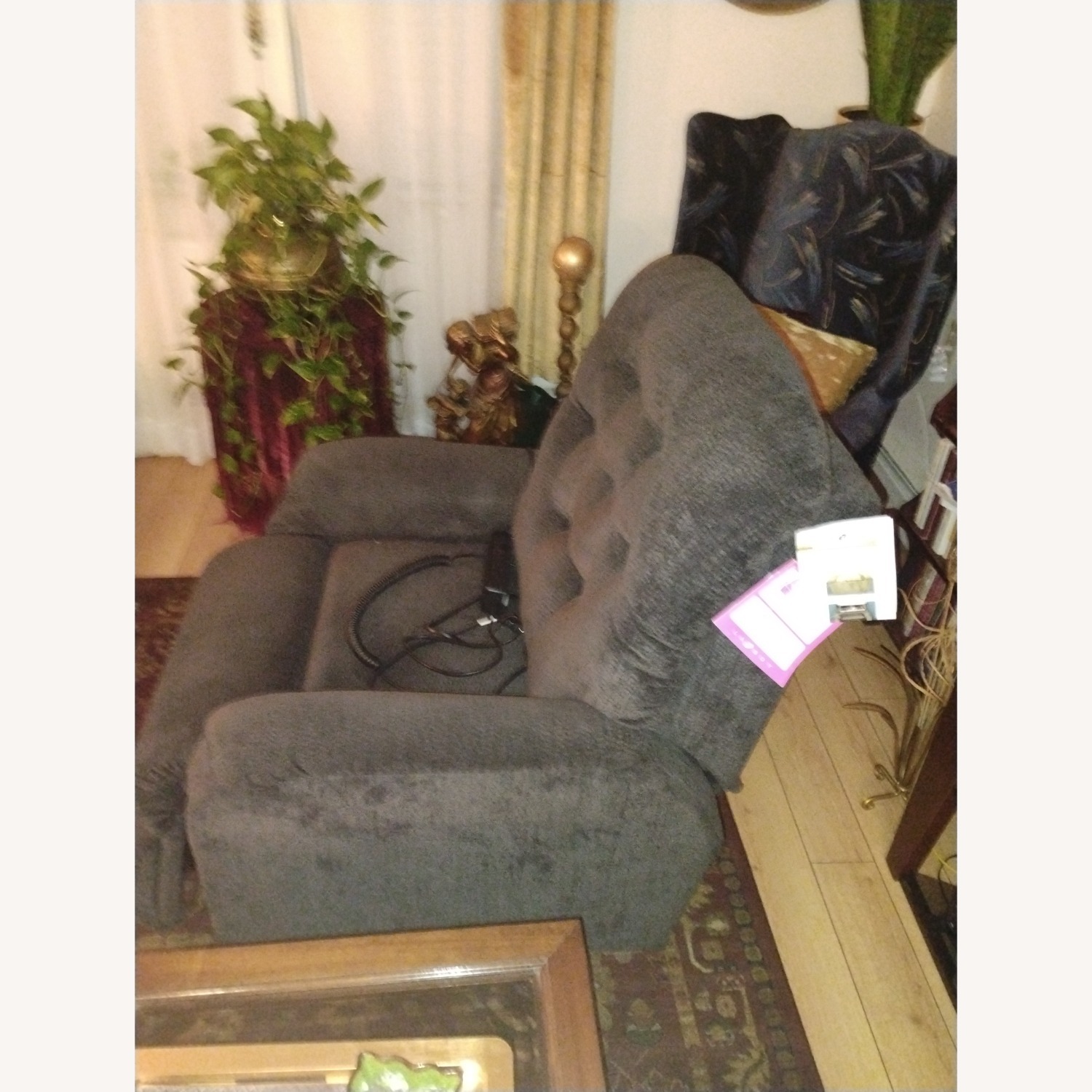 Gray Recliner - image-1