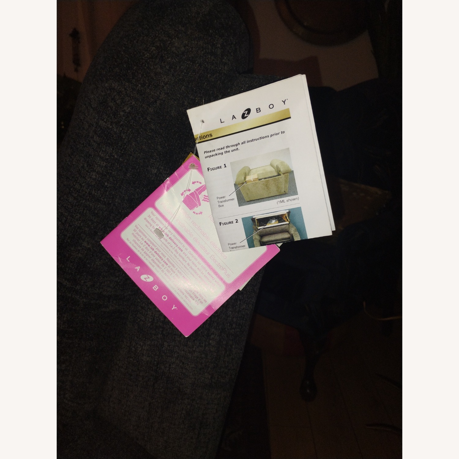 Gray Recliner - image-3