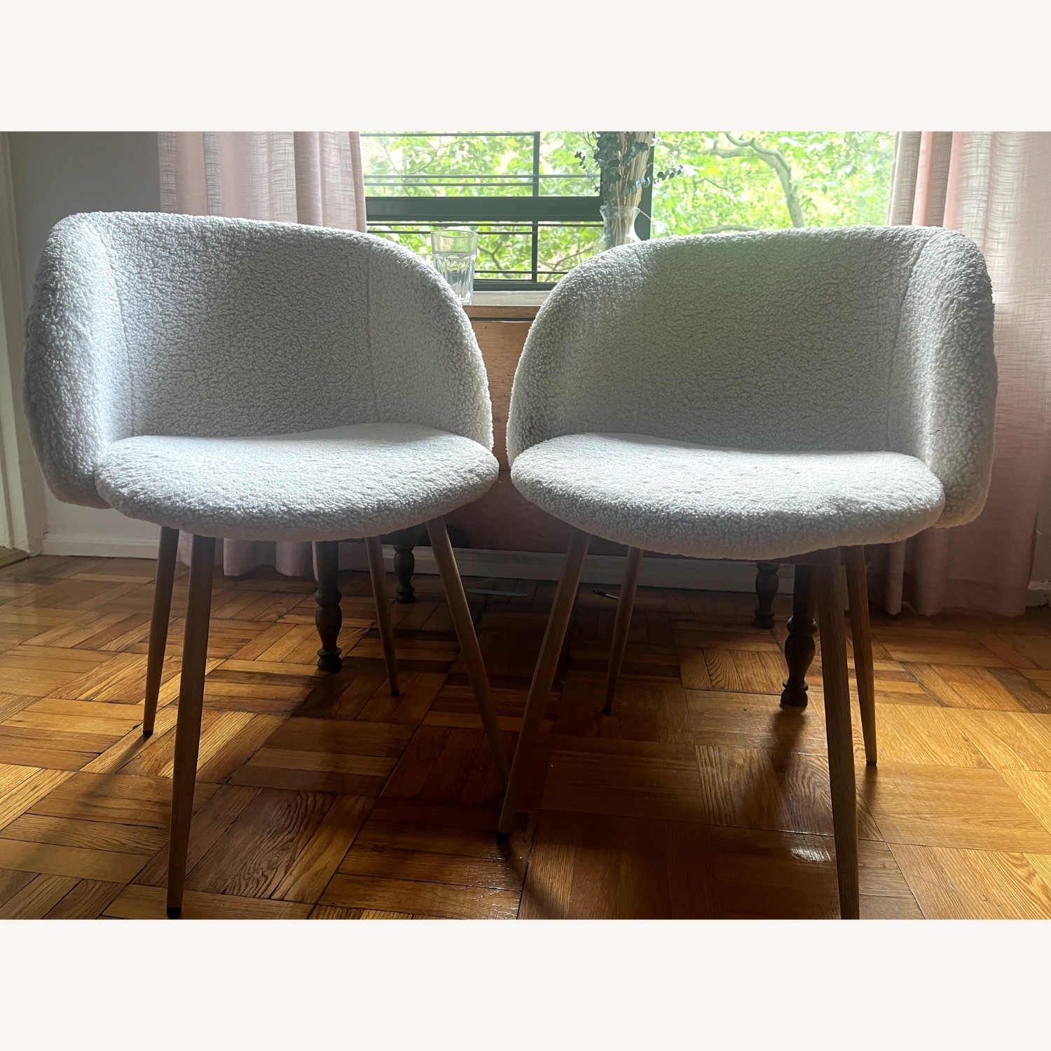 Modern Mid-century Dining Chairs Set of 2 - image-1
