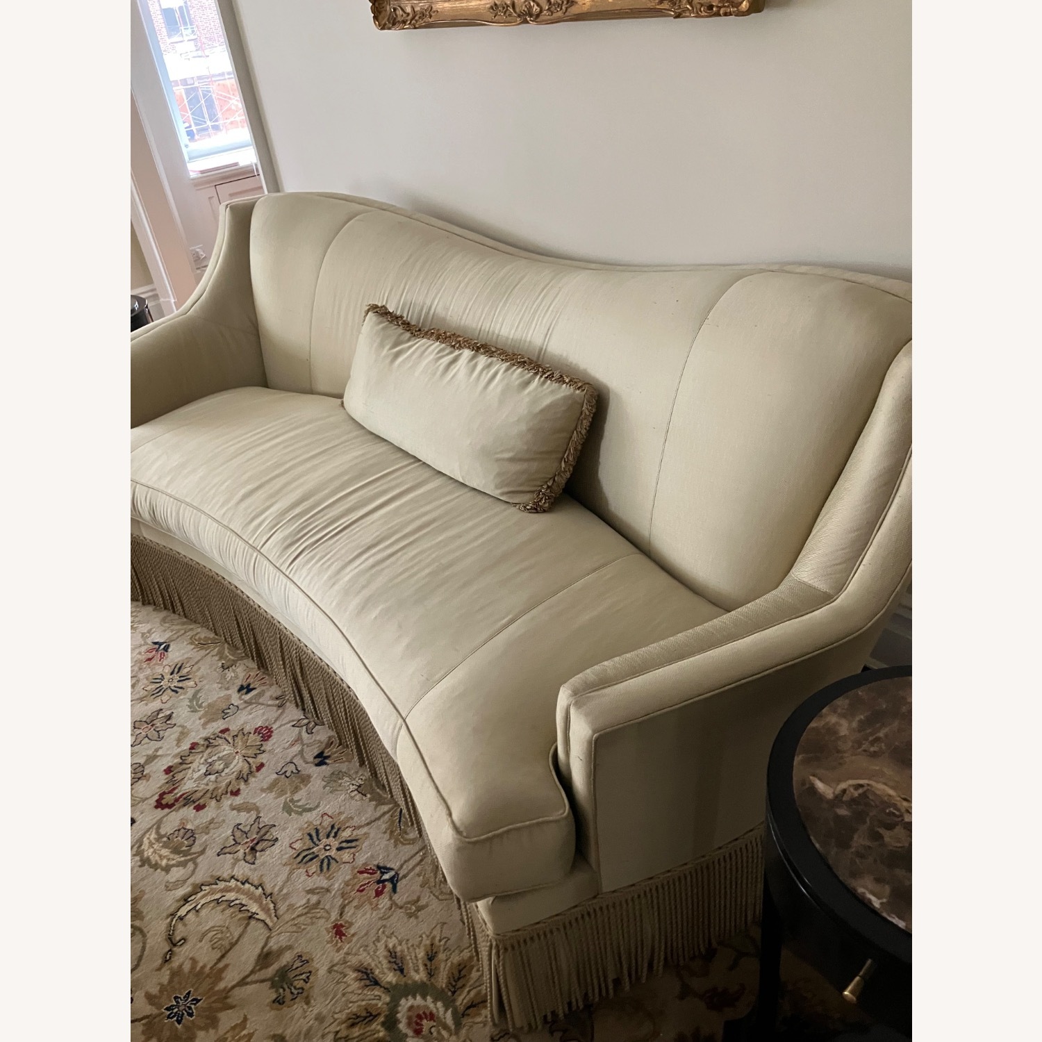 Silk Pale Sage High End Loveseat - image-3
