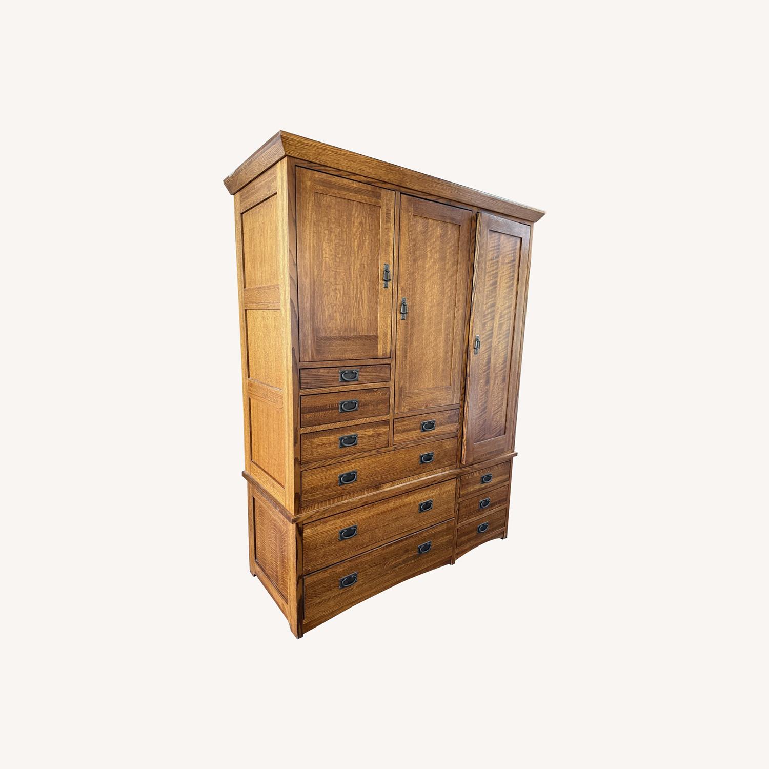 Vintage Micheal's Furniture Armoire - image-0