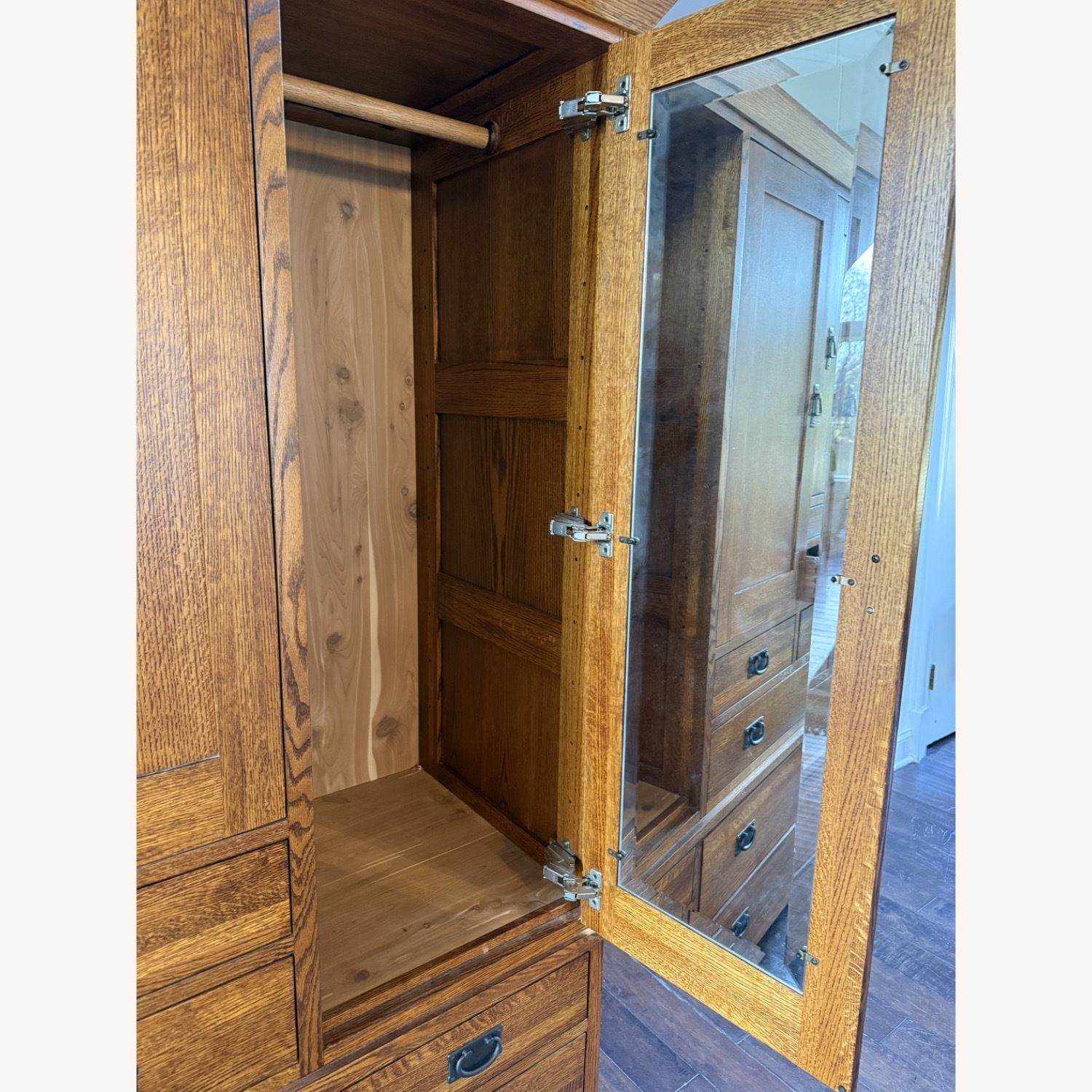 Vintage Micheal's Furniture Armoire - image-3