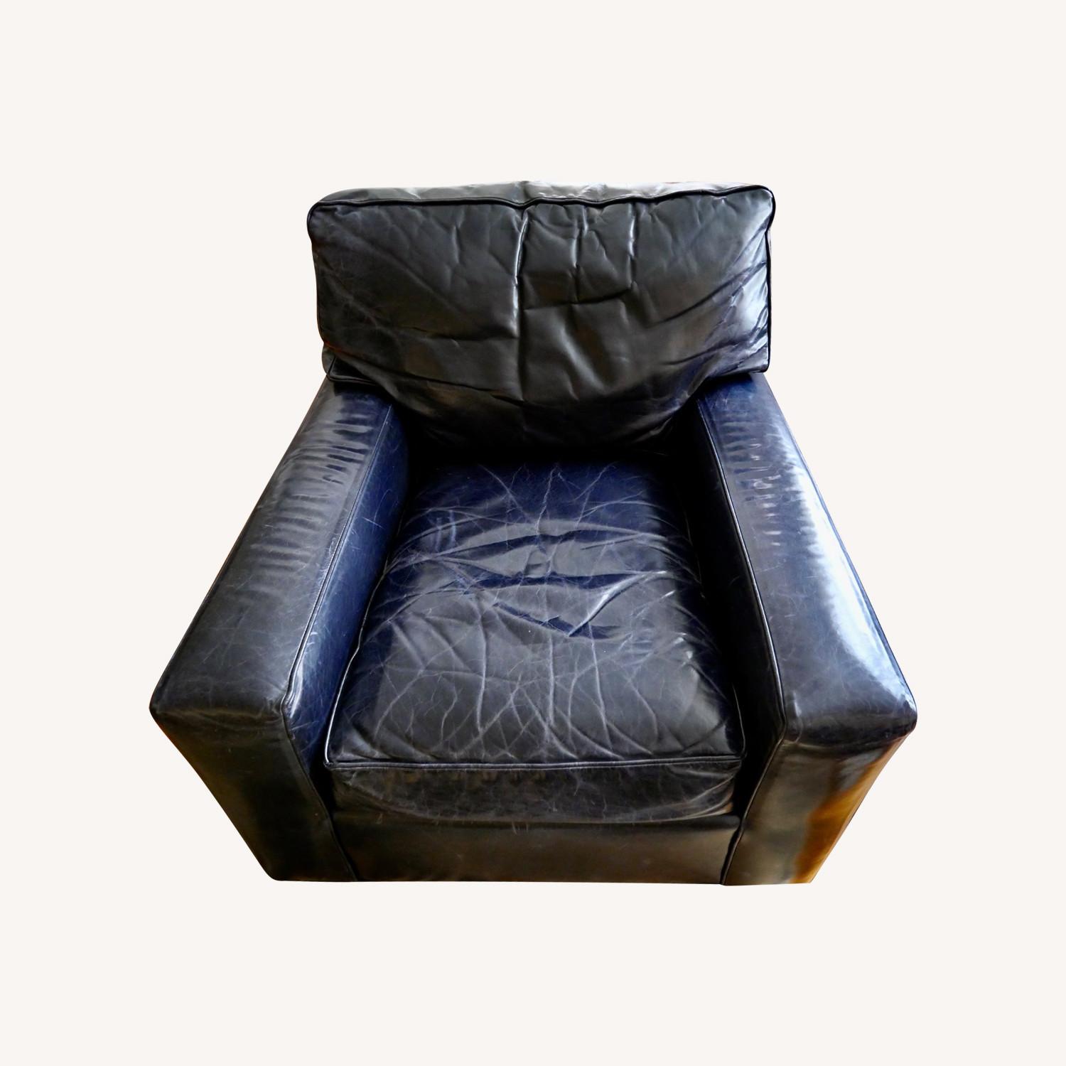 Mitchell Gold + Bob Williams Leather Club Chairs - image-0