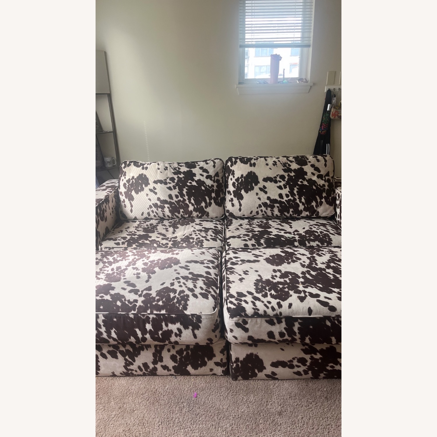 LoveSac Milky Cow Print Sectional - image-2