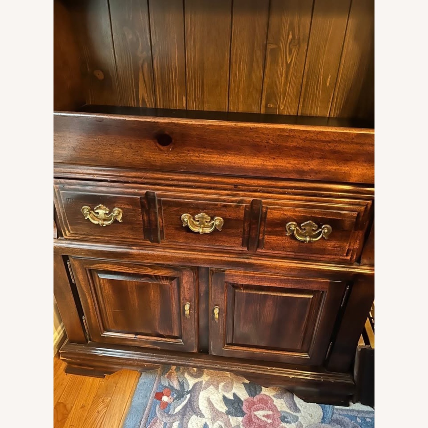 Vintage Solid Wood Dry Sink, Farmhouse Cabinet - image-6