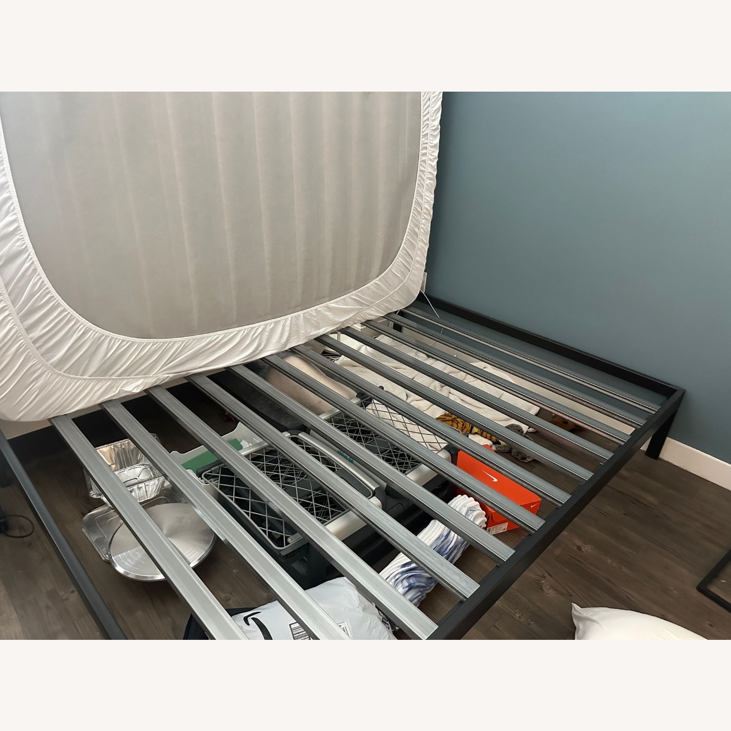 Natural Steel Core Queen Bed - image-2