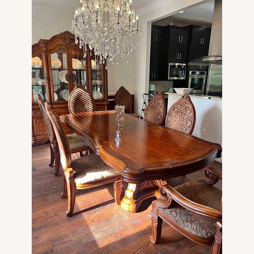 Used Michael Amini Excelsior Dining Table for sale on AptDeco