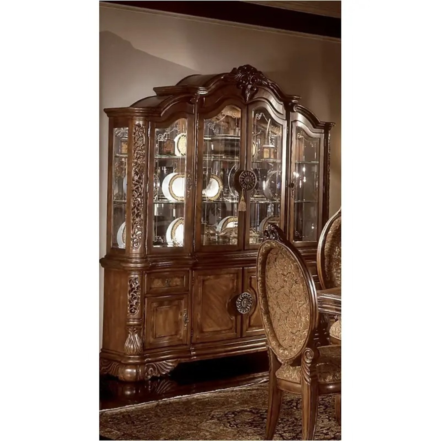 Michael Amini Excelsior China Cabinet - image-2