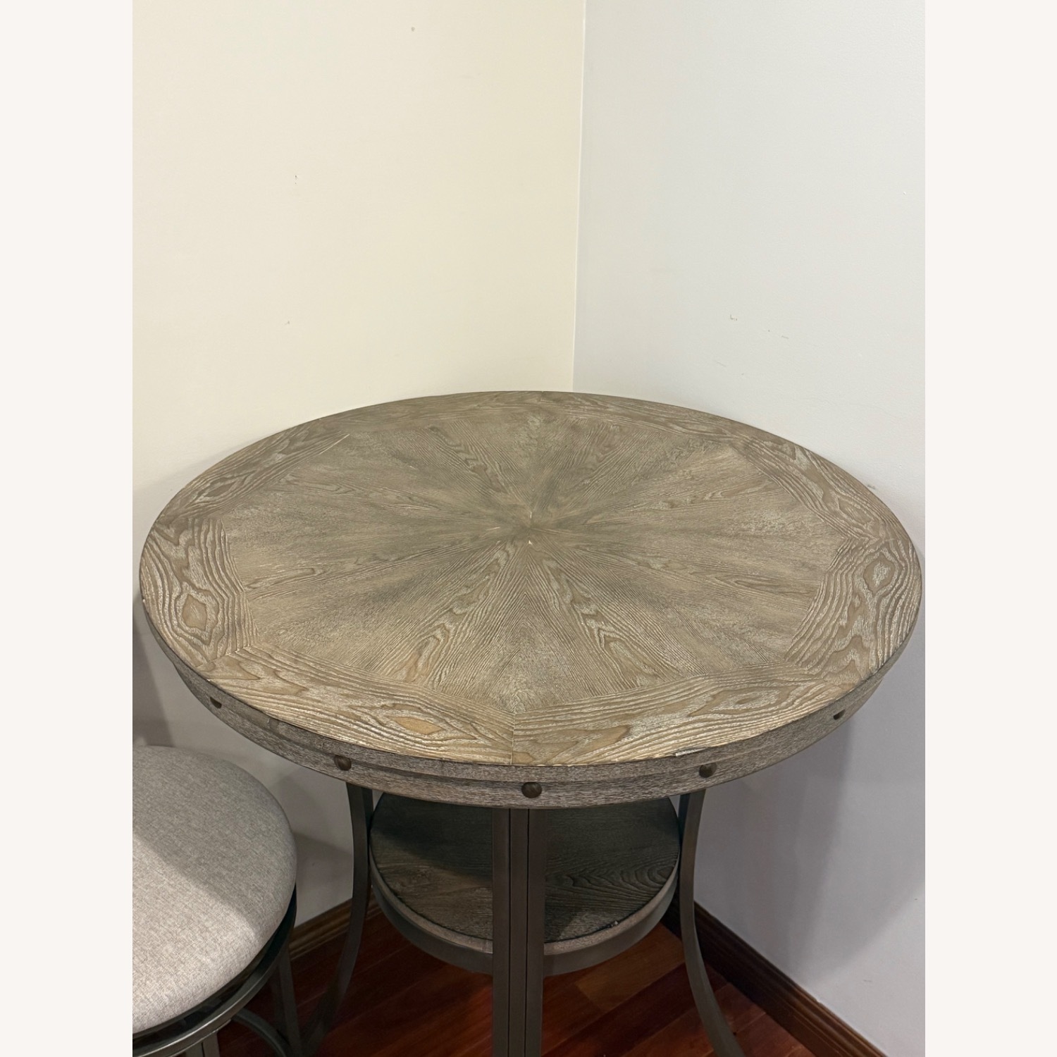 Wayfair Round Pub Table and Upholstered Stool - image-4