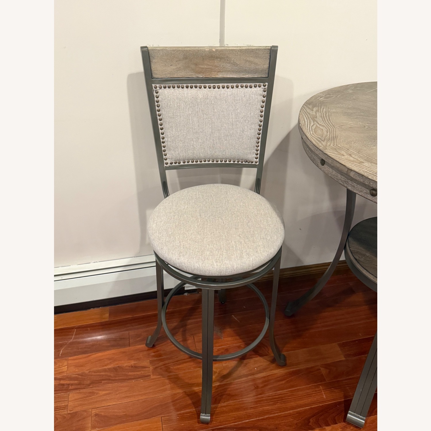 Wayfair Round Pub Table and Upholstered Stool - image-5