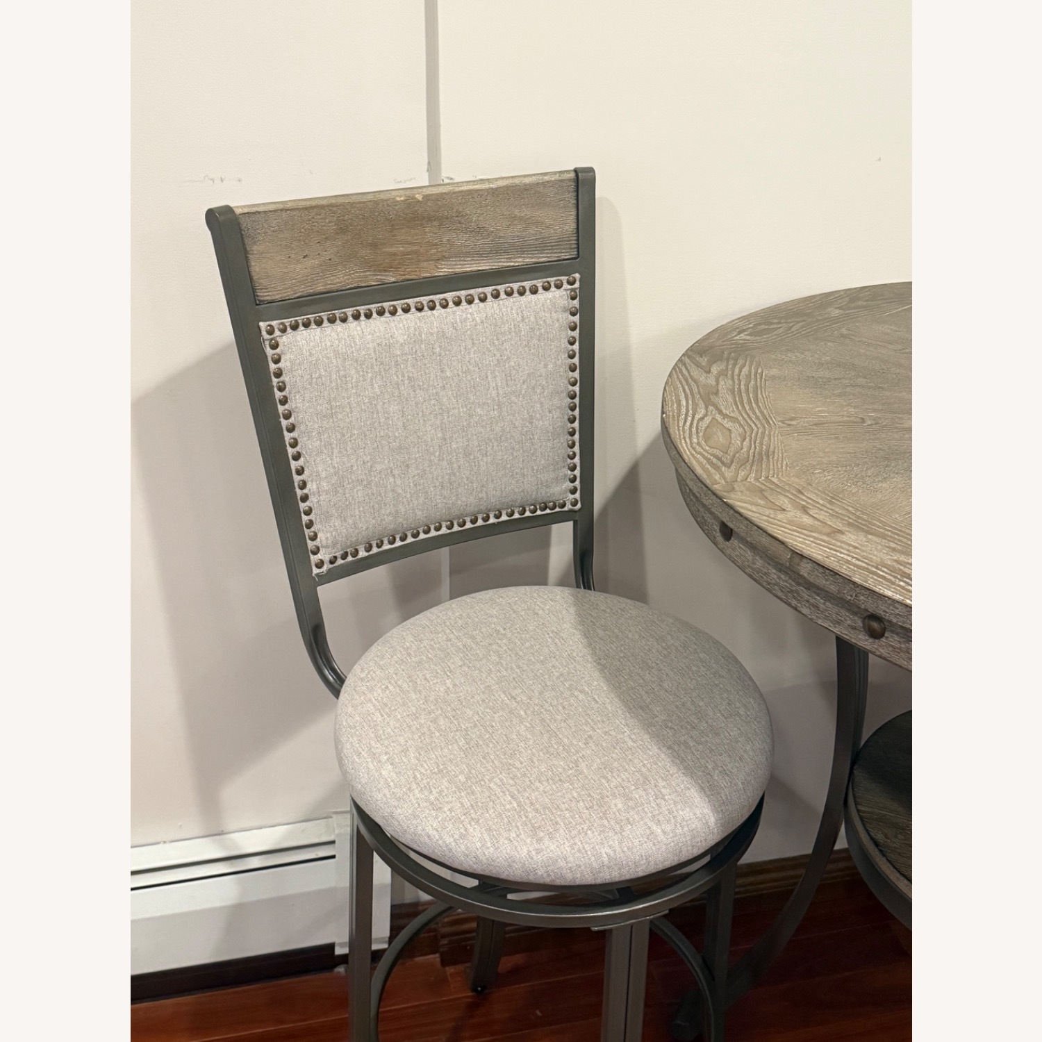 Wayfair Round Pub Table and Upholstered Stool - image-3