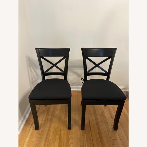 Used Crate & Barrel Dining Chairs with Seat Cushions for sale on AptDeco