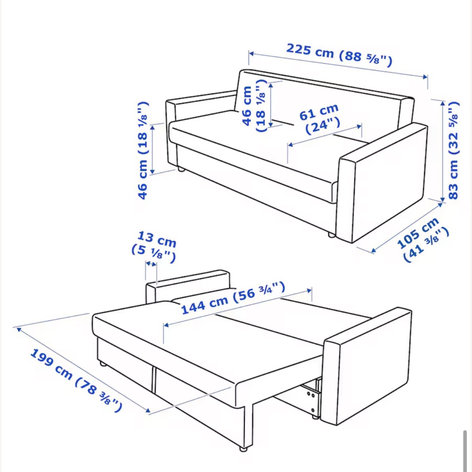 Friheten Sleeper Sofa with Ample Storage - image-5