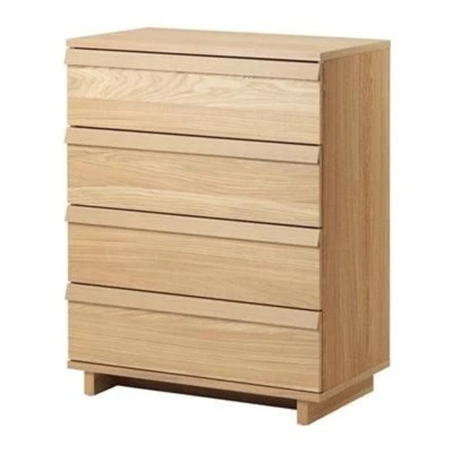 IKEA Oppland 4-Drawer Dresser with Oak Veneer - image-2