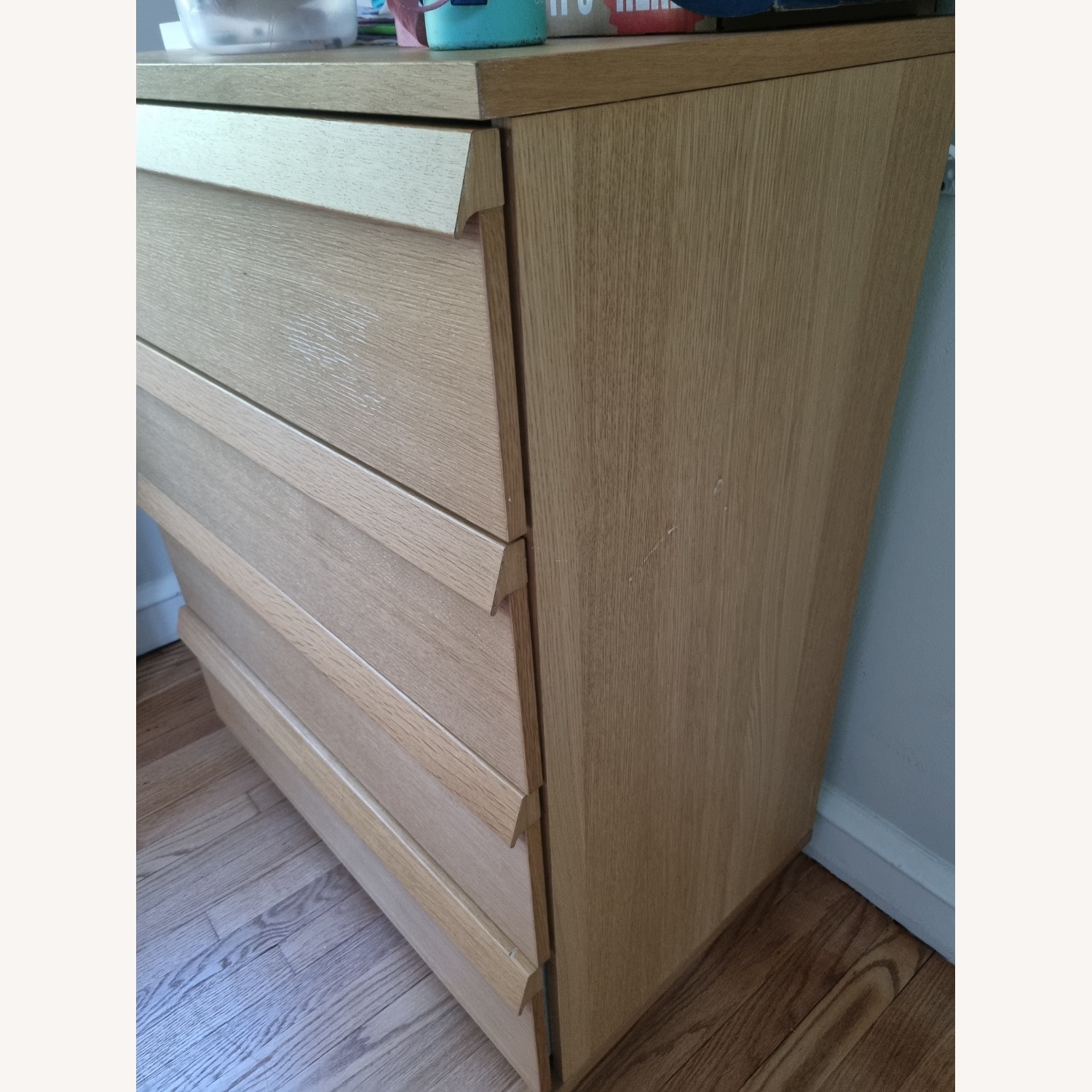 IKEA Oppland 4-Drawer Dresser with Oak Veneer - image-6