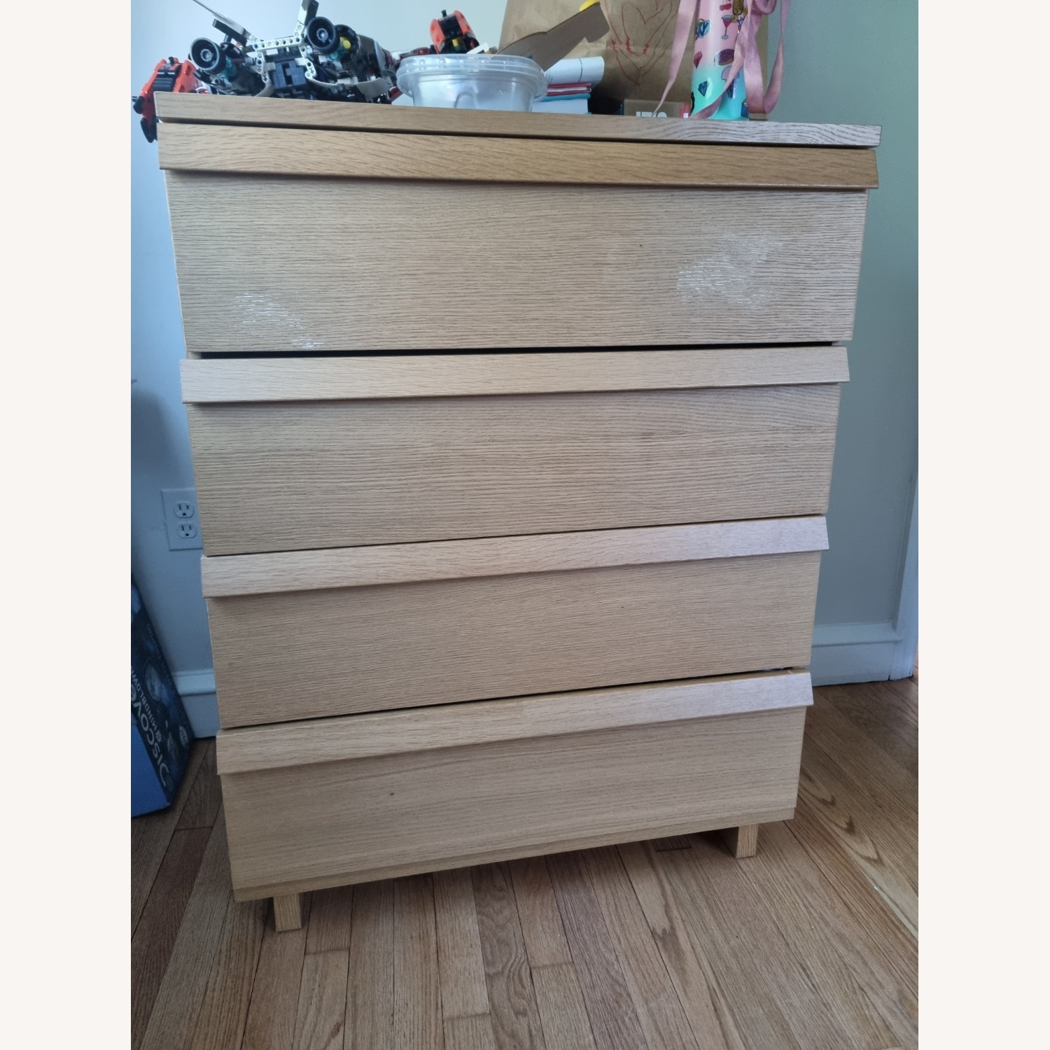 IKEA Oppland 4-Drawer Dresser with Oak Veneer - image-5