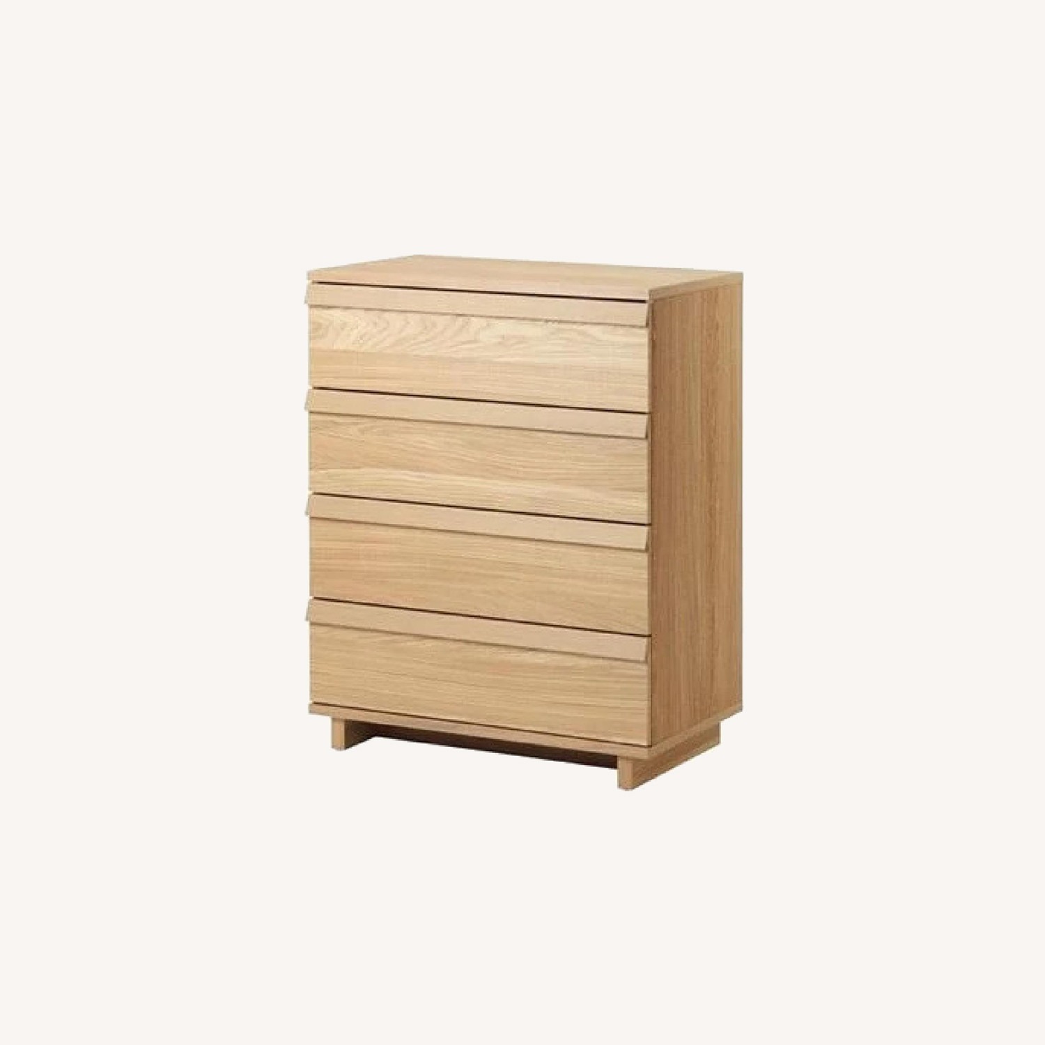 IKEA Oppland 4-Drawer Dresser with Oak Veneer - image-0