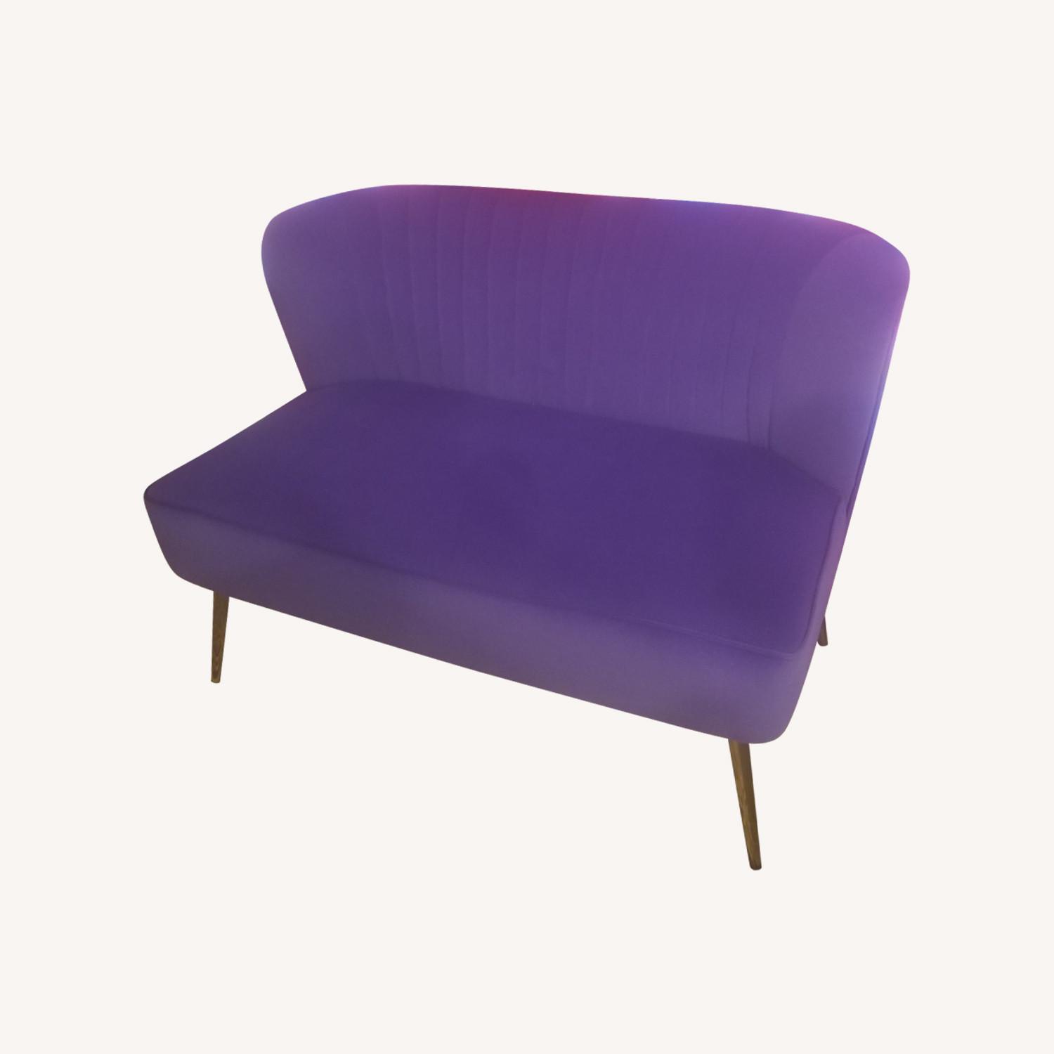 ZOBIDO Purple Loveseat - image-6