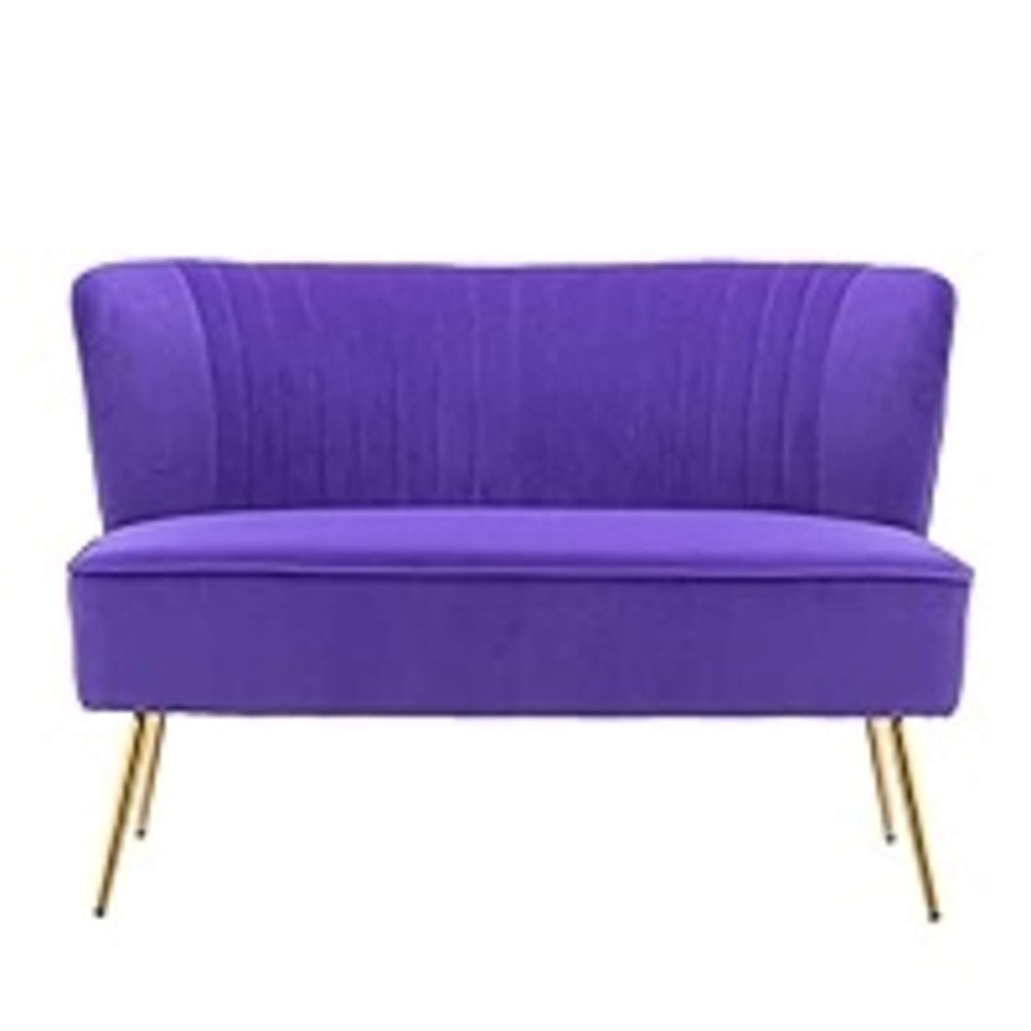ZOBIDO Purple Loveseat - image-5