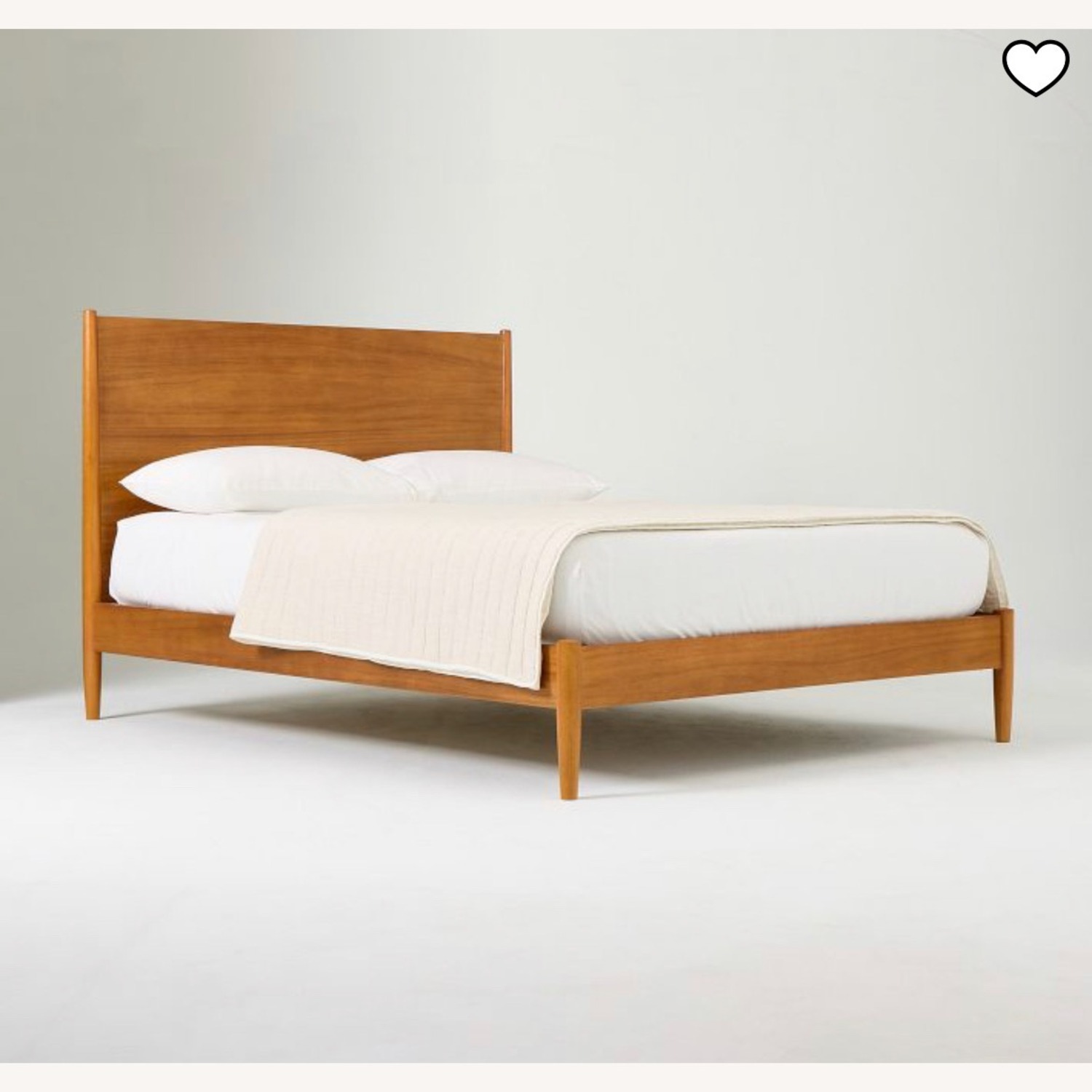 West Elm Mid Century Queen Bed - image-3