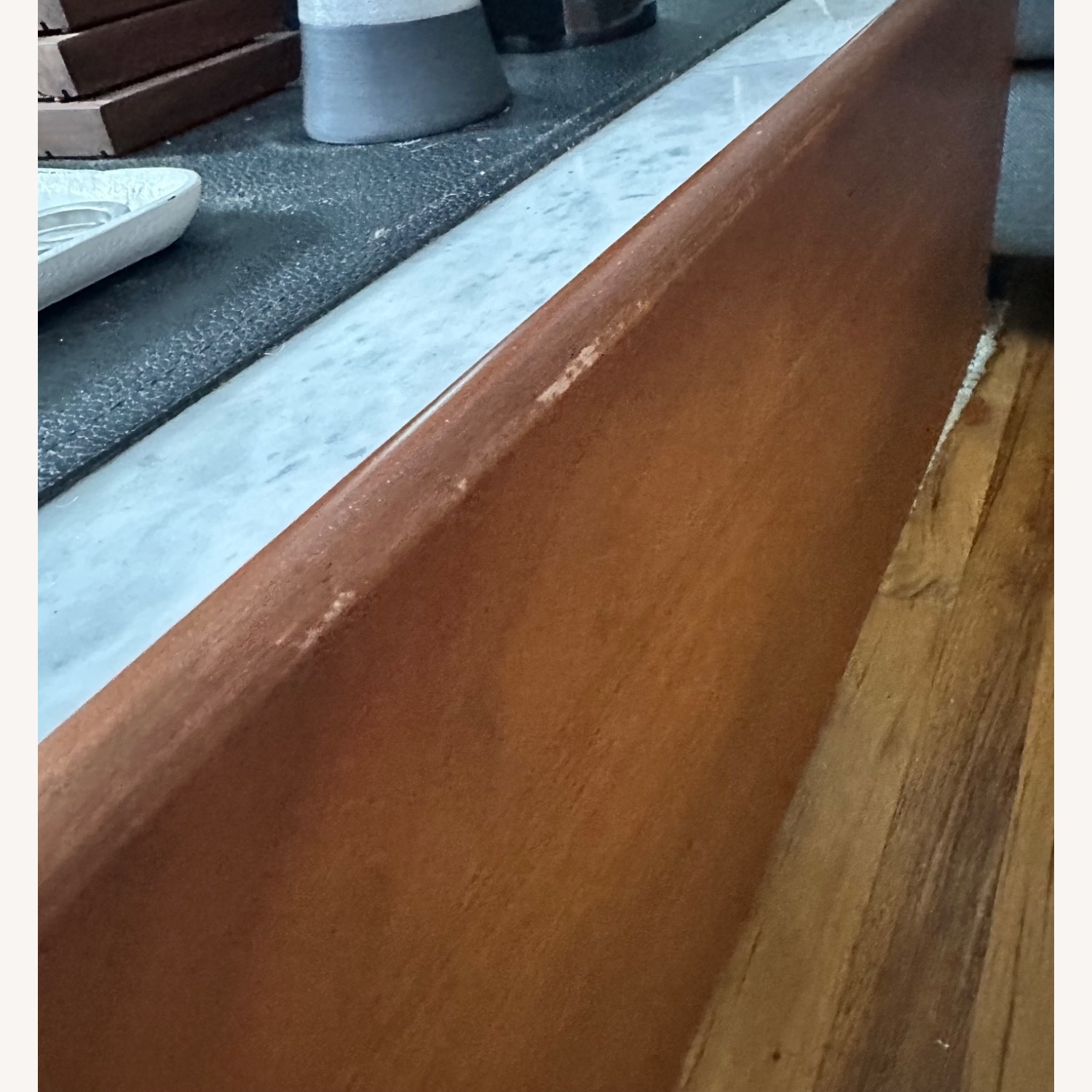 West Elm Mid-Century Marble Pop-Up Coffee Table - image-3