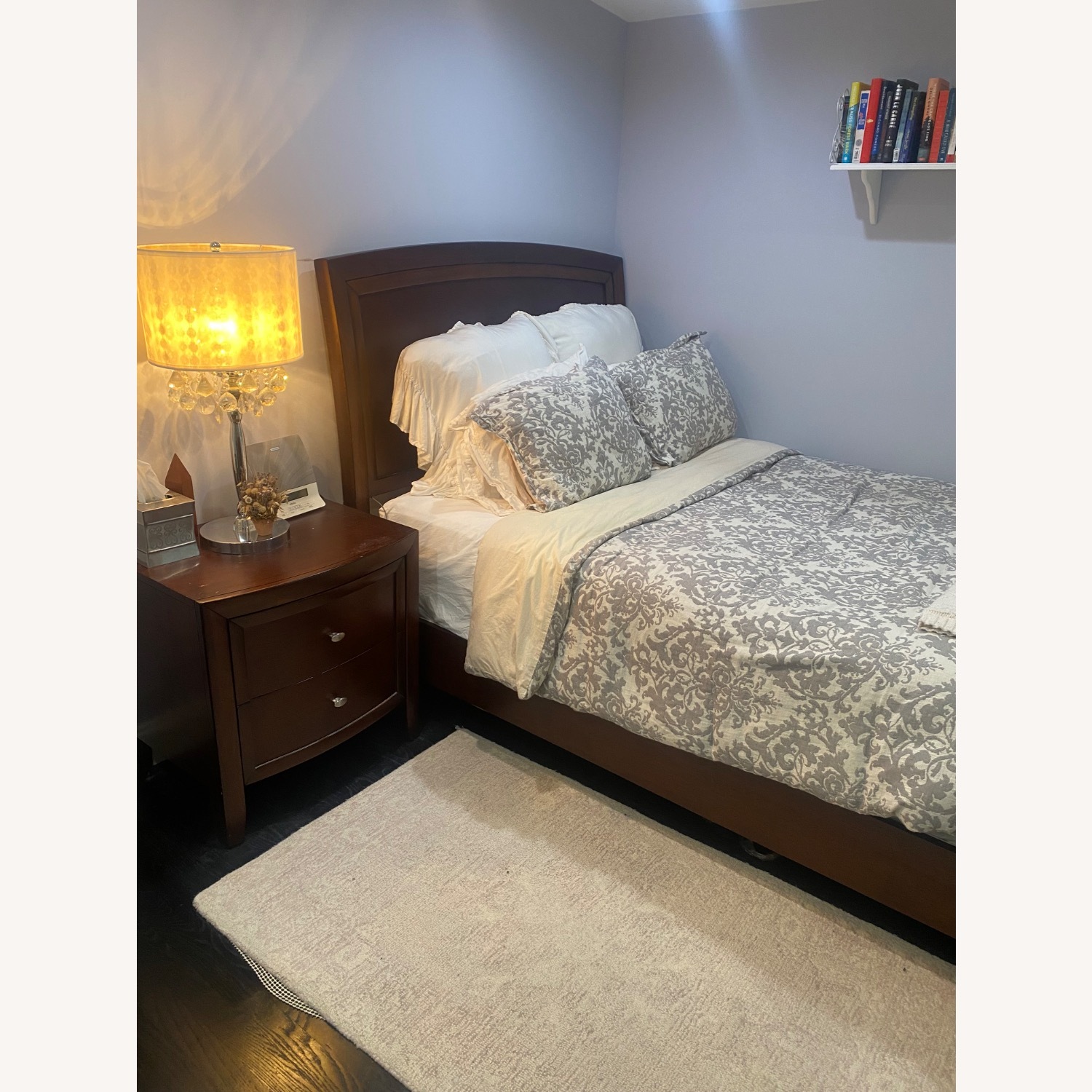 Macy’s Mahogany Nightstand - image-3