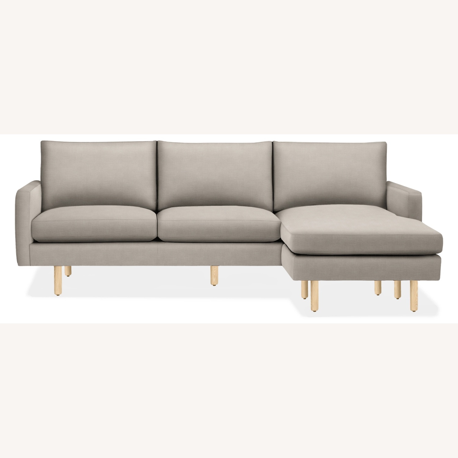 Room & Board Jasper Grey Sectional - image-5