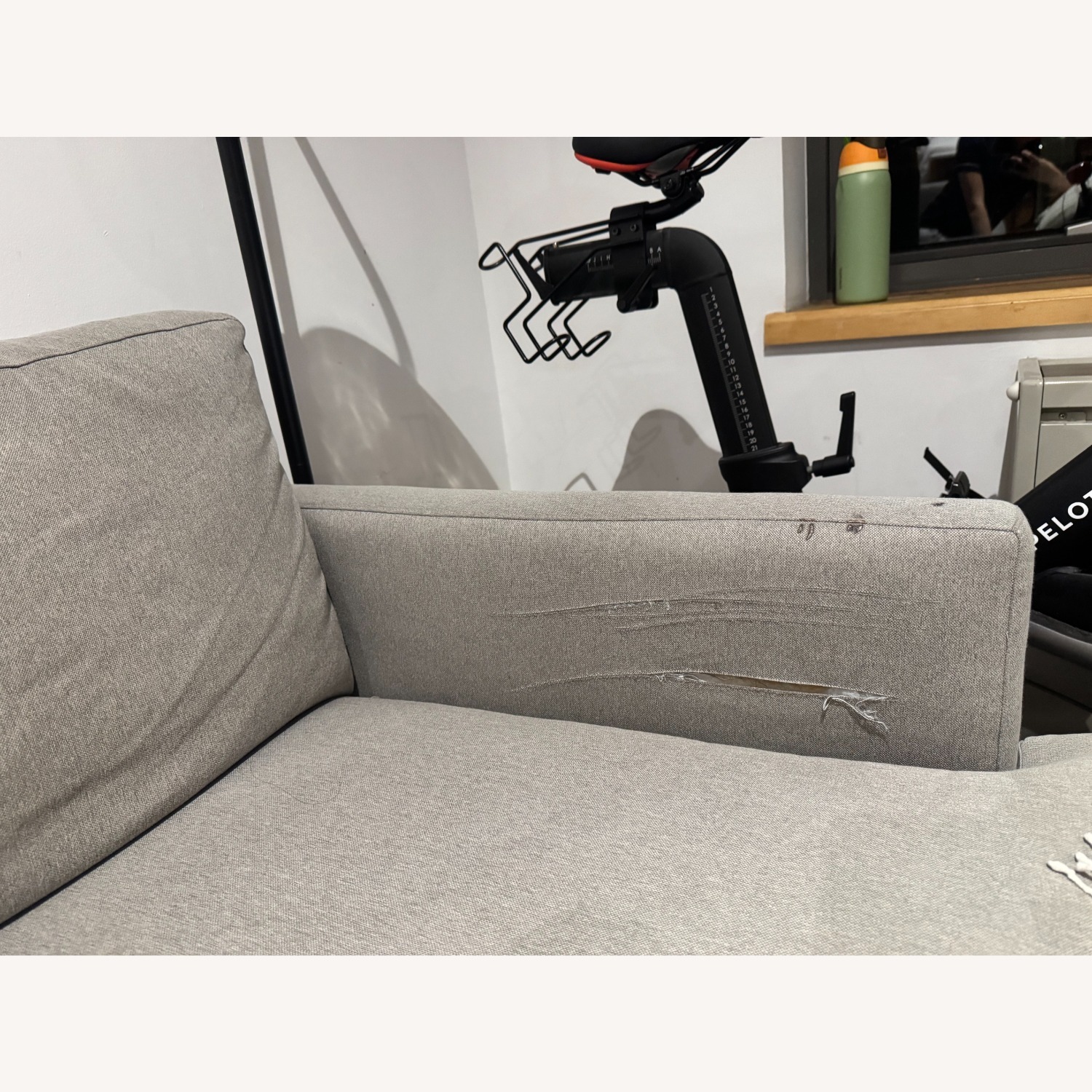 Room & Board Jasper Grey Sectional - image-4