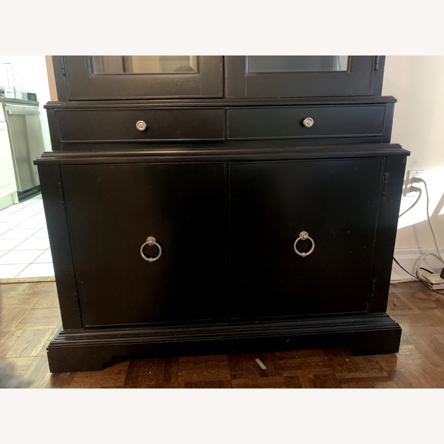 C Black China Cabinet - image-5