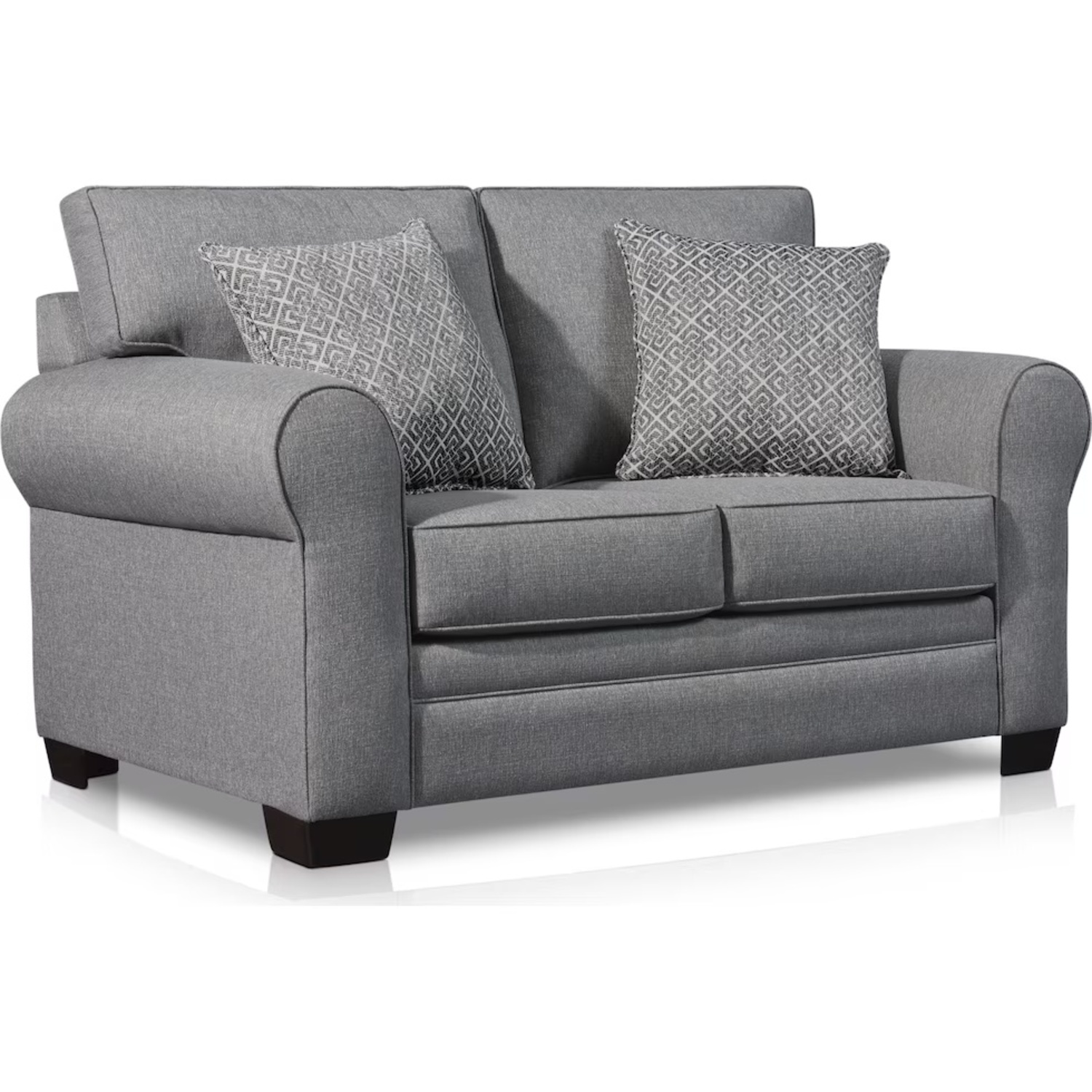 Value City Furniture Loveseat Couch - image-5