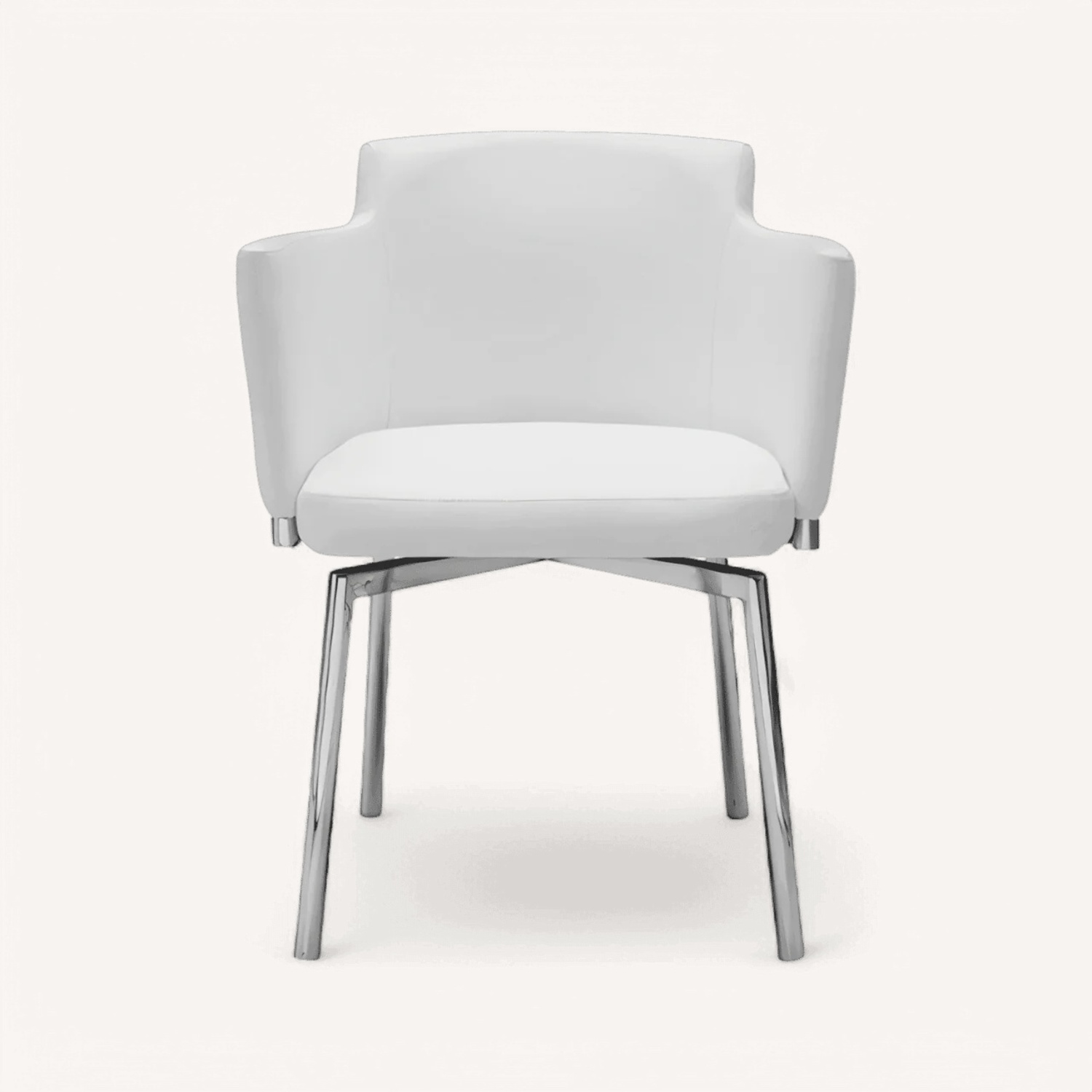Aldo Modern White Chairs - image-4