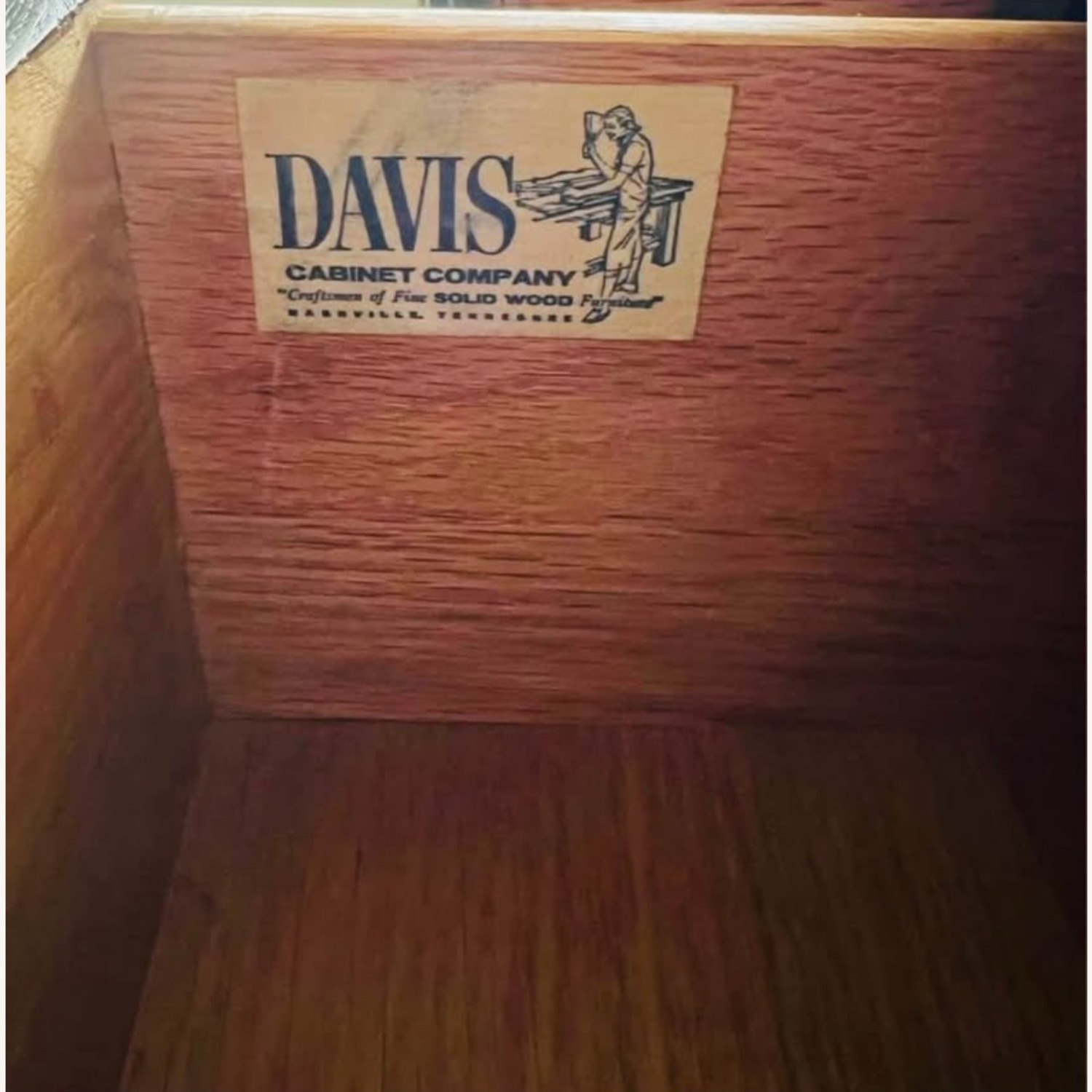 Vintage Oak Nightstand by Davis Furniture Co.  - image-3