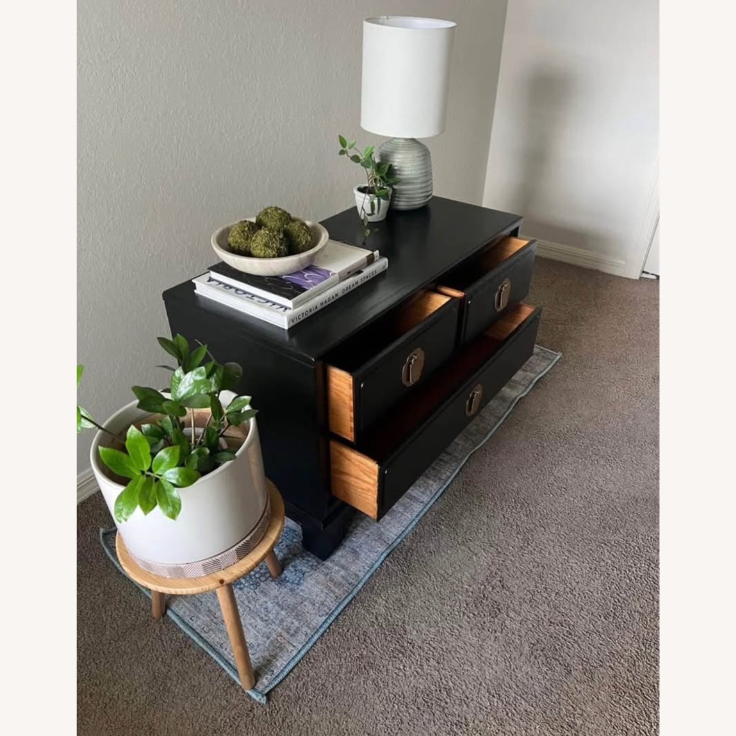 Vintage Oak Nightstand by Davis Furniture Co.  - image-2