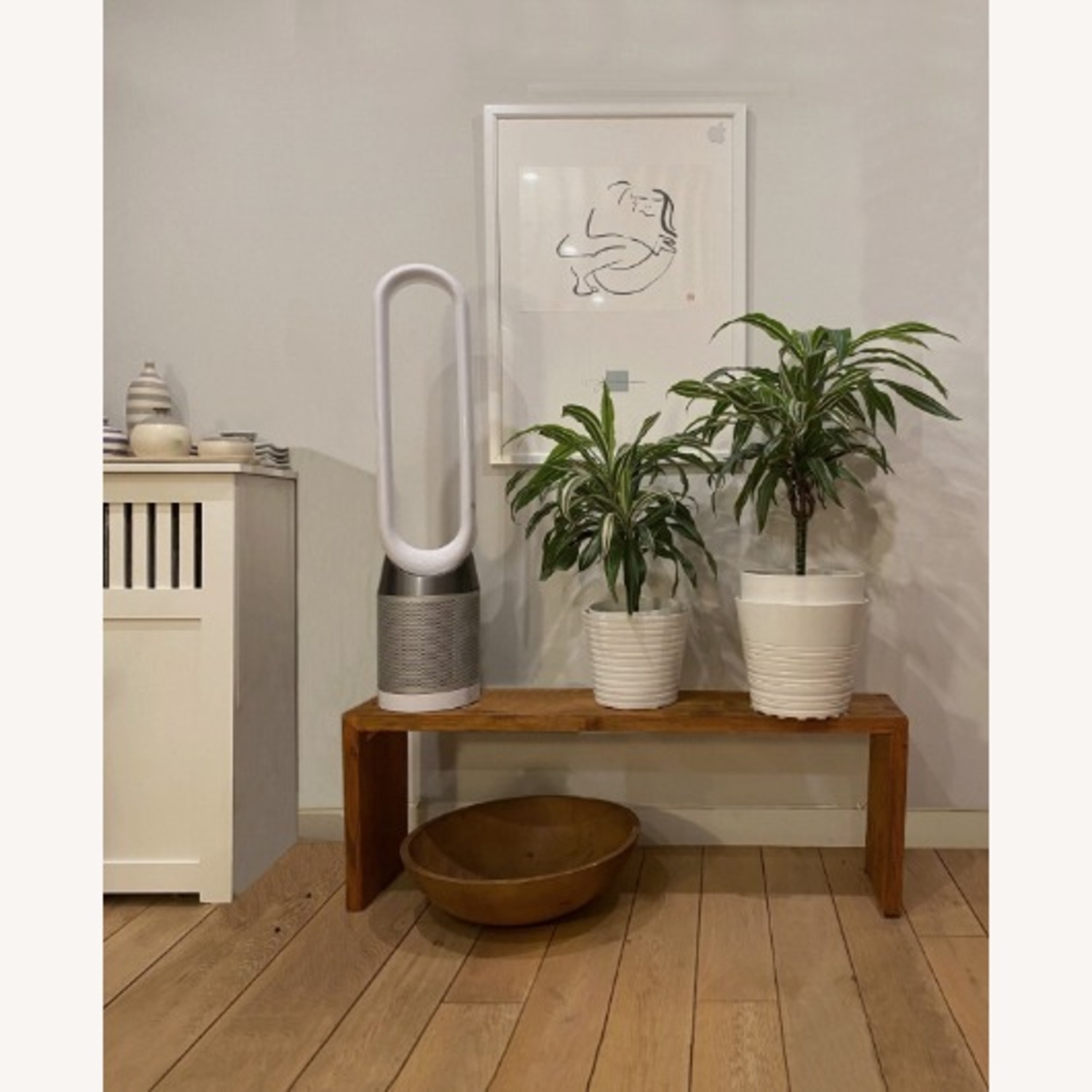 Modern Minimalist Solid Wood Entry Bench    - image-6