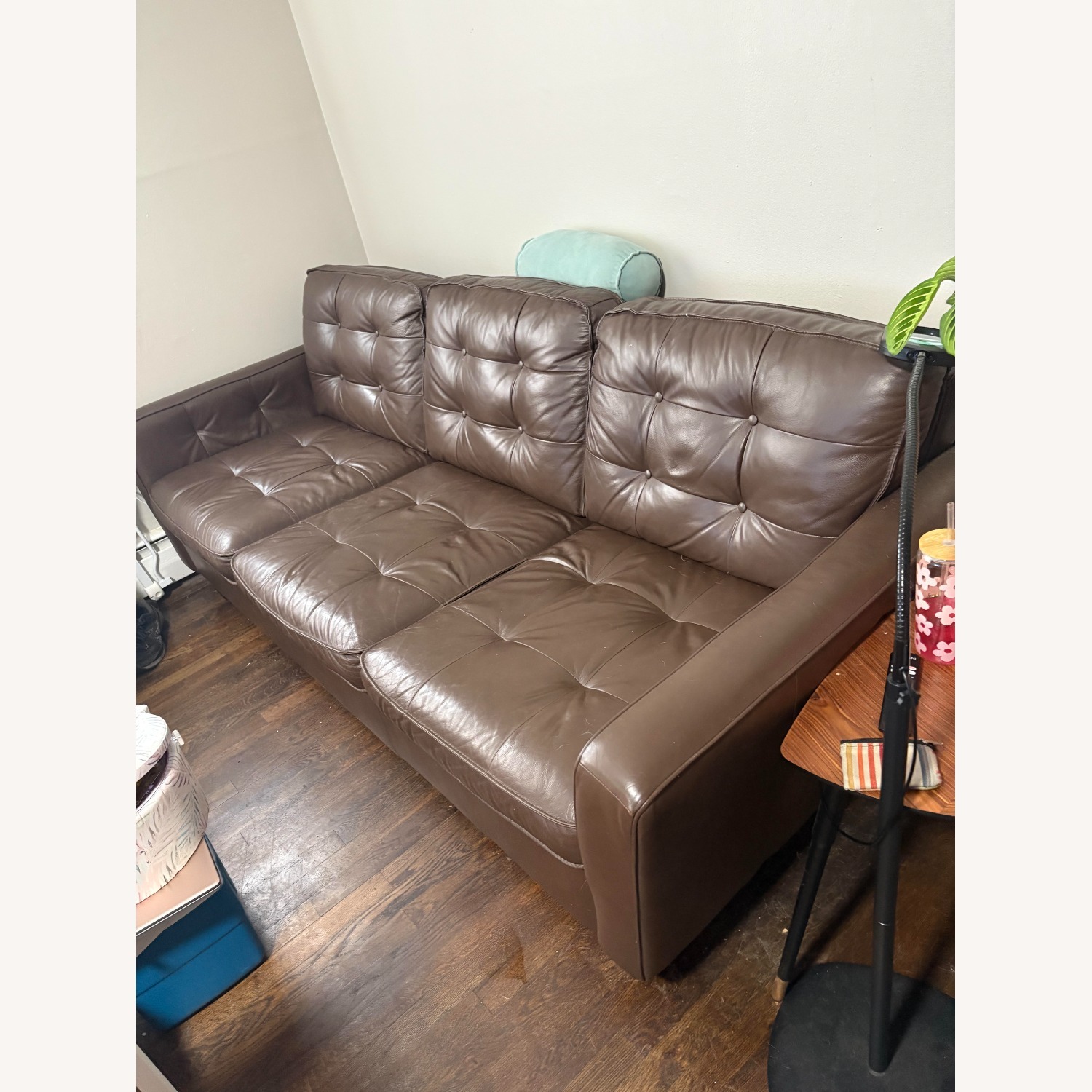Brown Modern Sofa - image-1