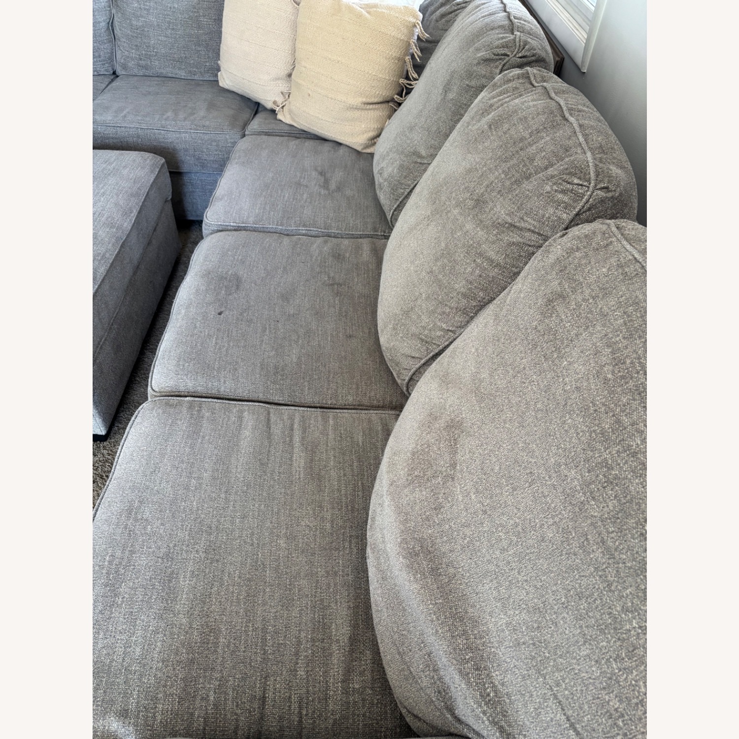 Ashley Furniture Sectional with Ottoman - image-4