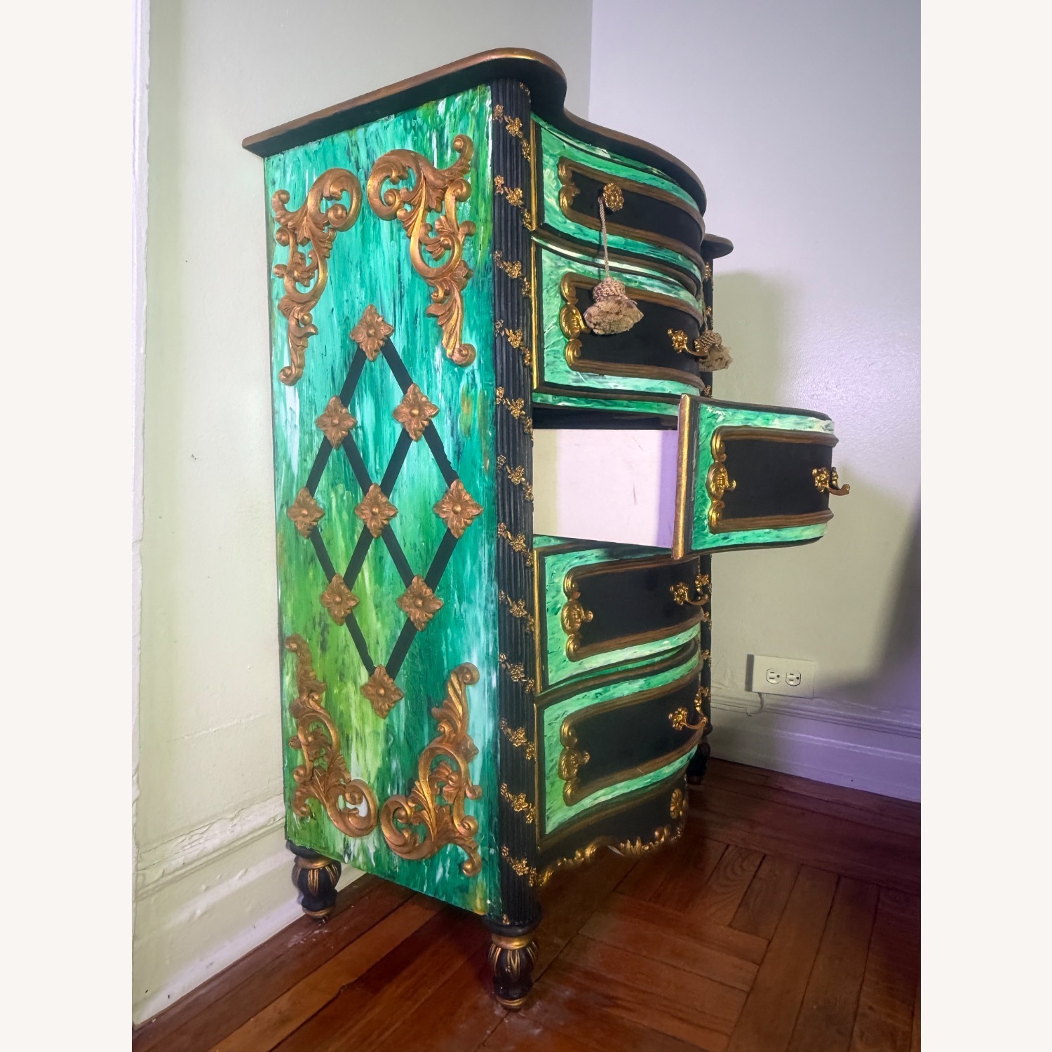 Dressers Gold and Green - image-3