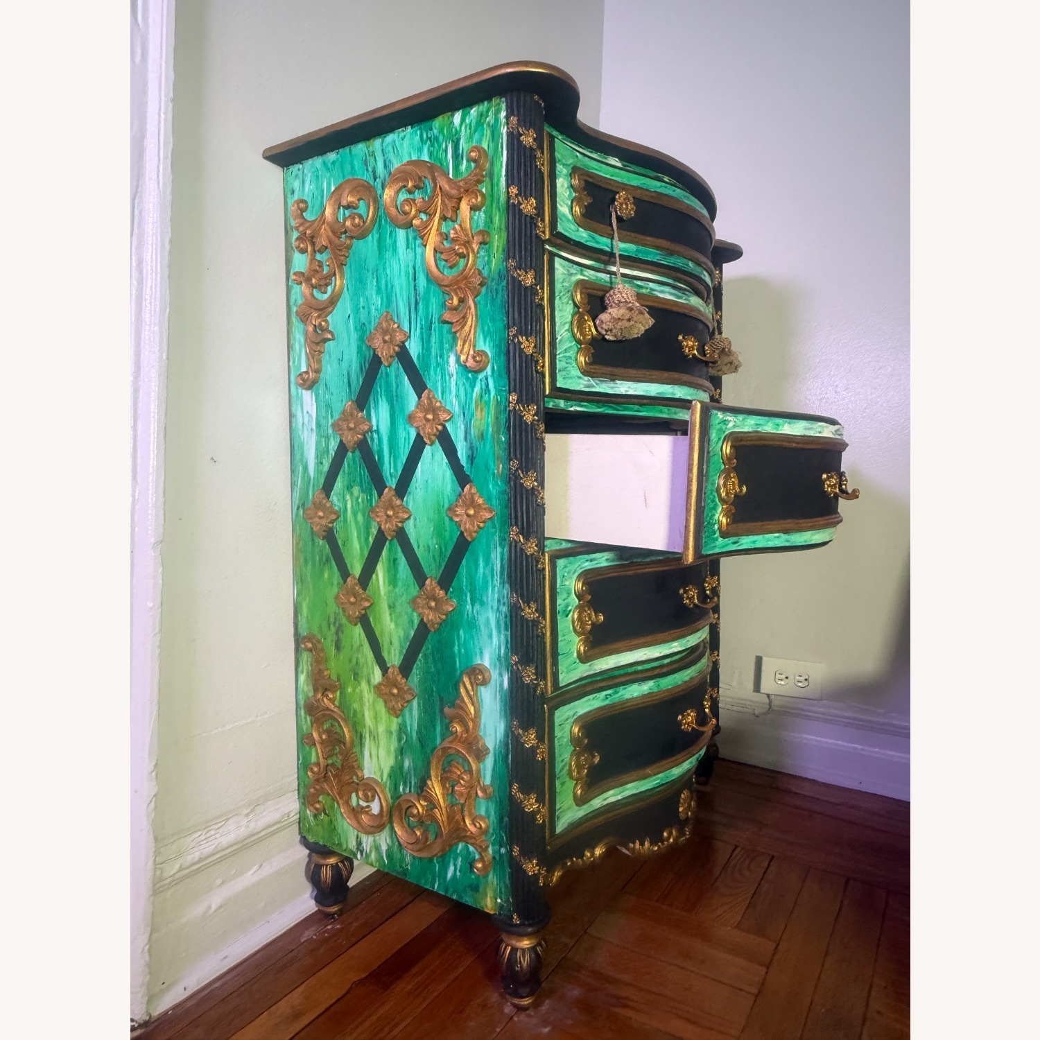 Dressers Gold and Green - image-2