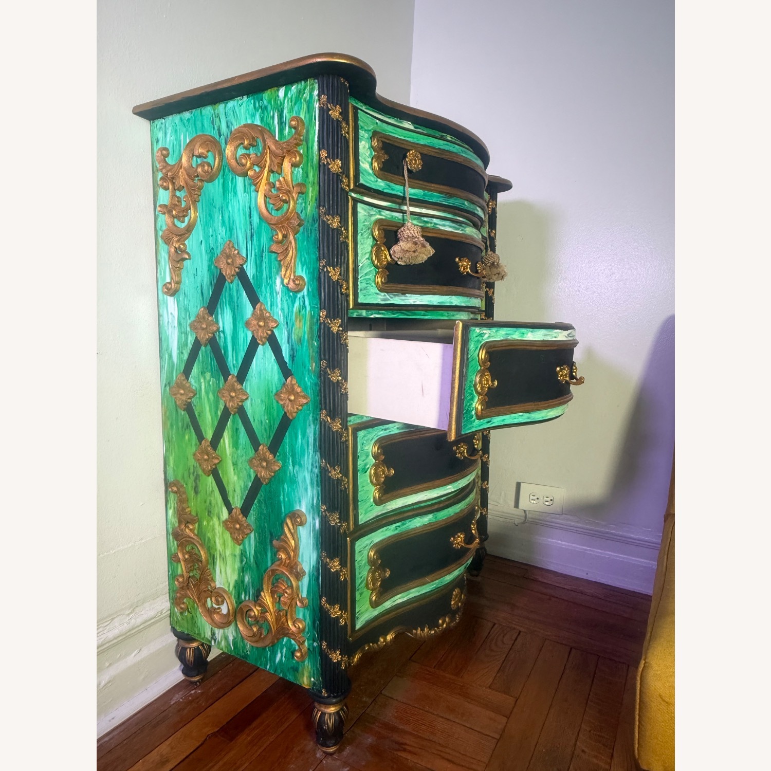 Dressers Gold and Green - image-5