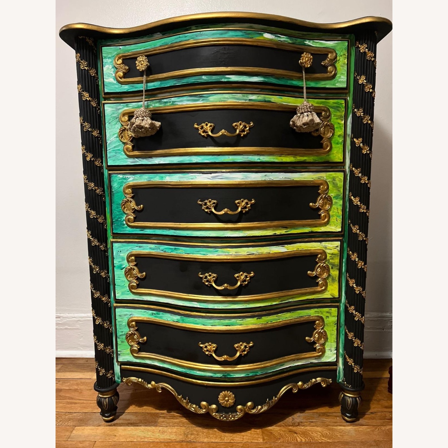Dressers Gold and Green - image-1