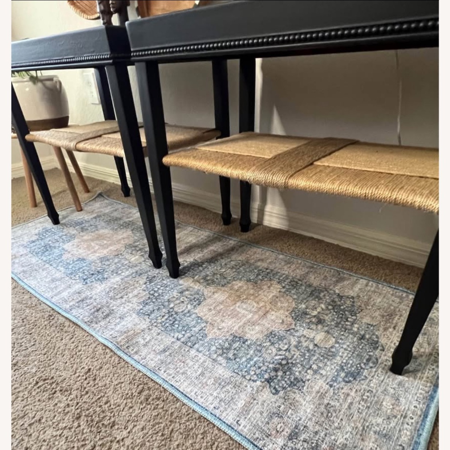 Boho Chic Black Side Tables - image-5